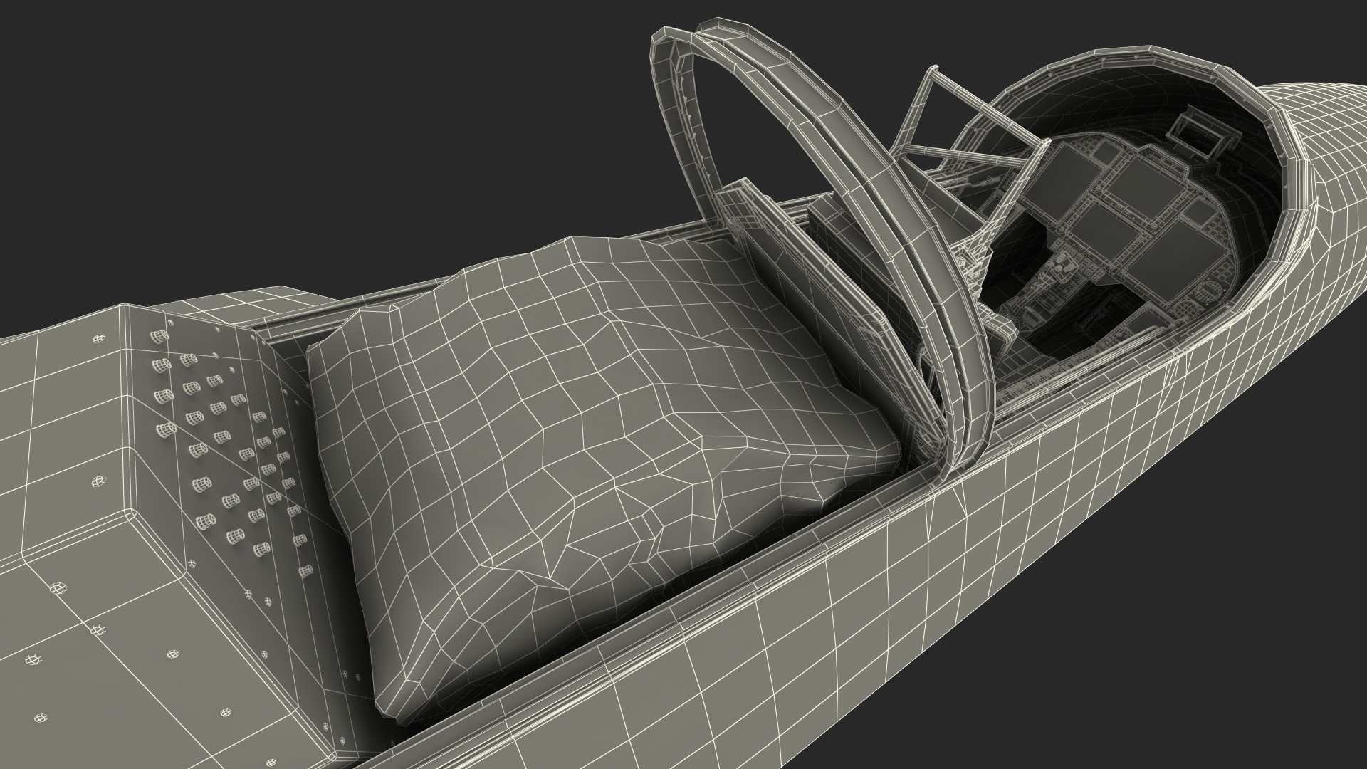 Mitsubishi X2 Shinshin Stealth Fighter Aircraft Rigged 3D model