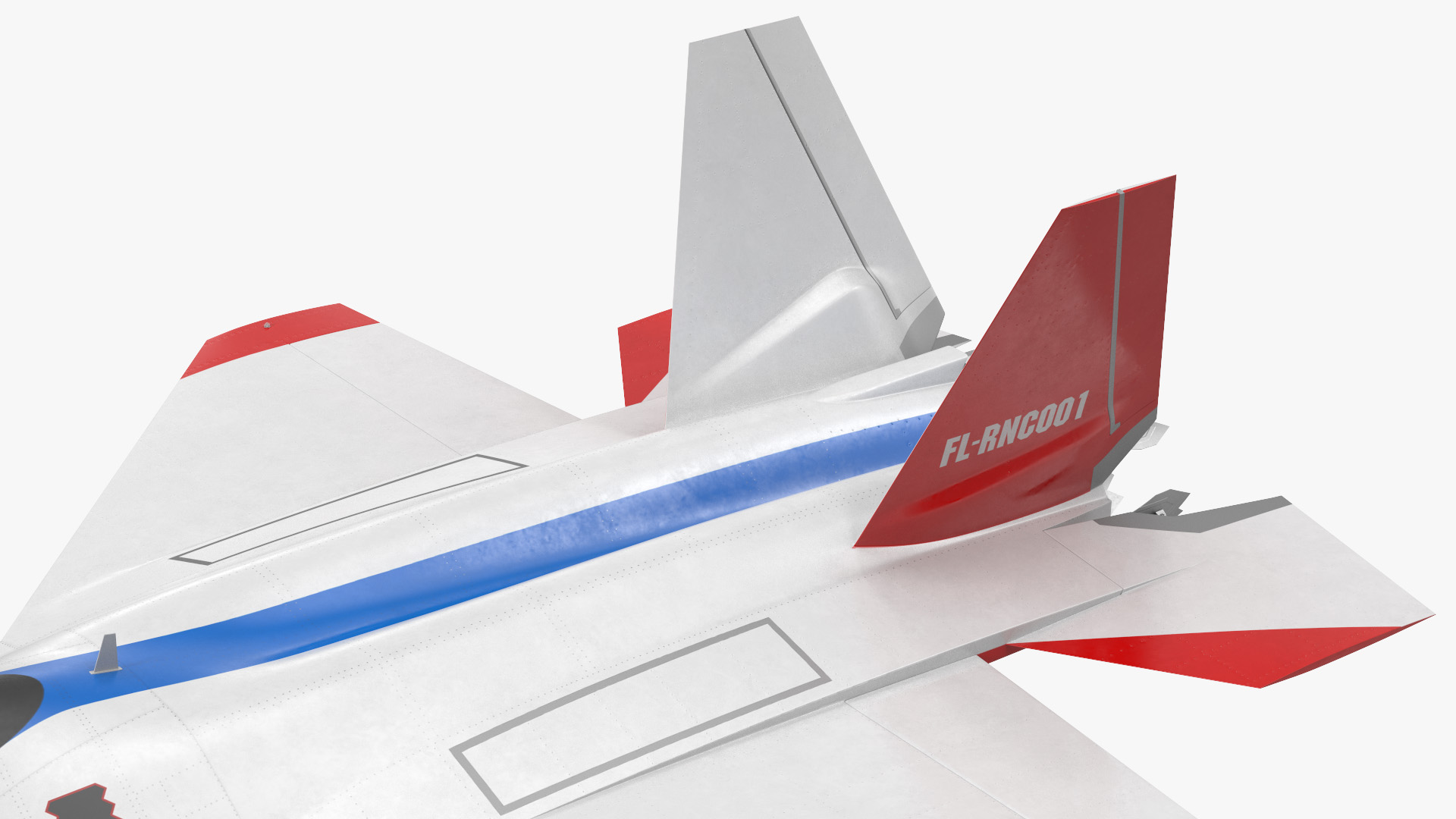 Mitsubishi X2 Shinshin Stealth Fighter Aircraft Rigged 3D model