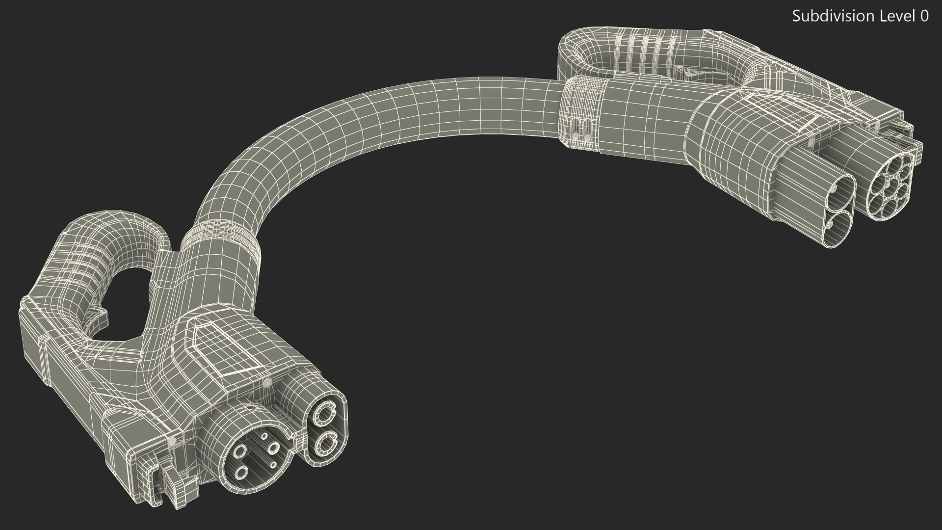 3D CCS Charge Adapter model