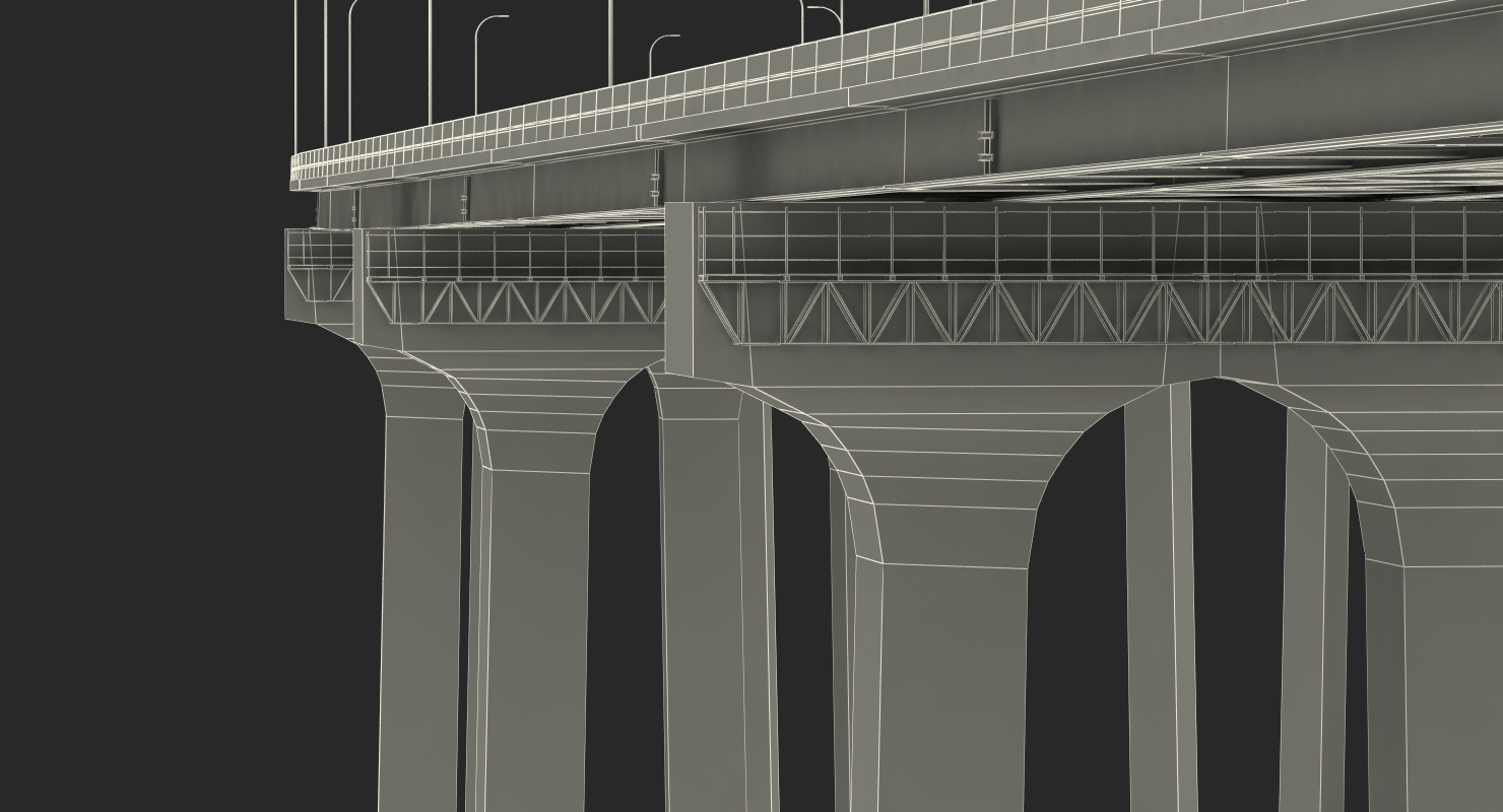 Coronado Bay Bridge 3D model