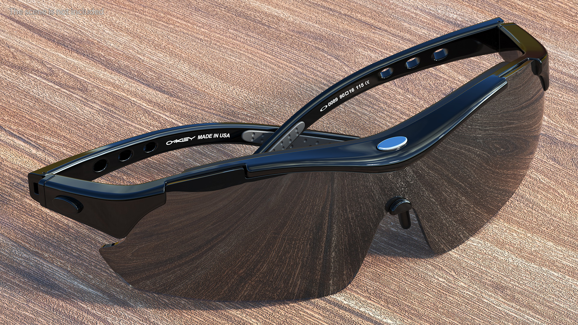3D Sport Sun Glasses Black model