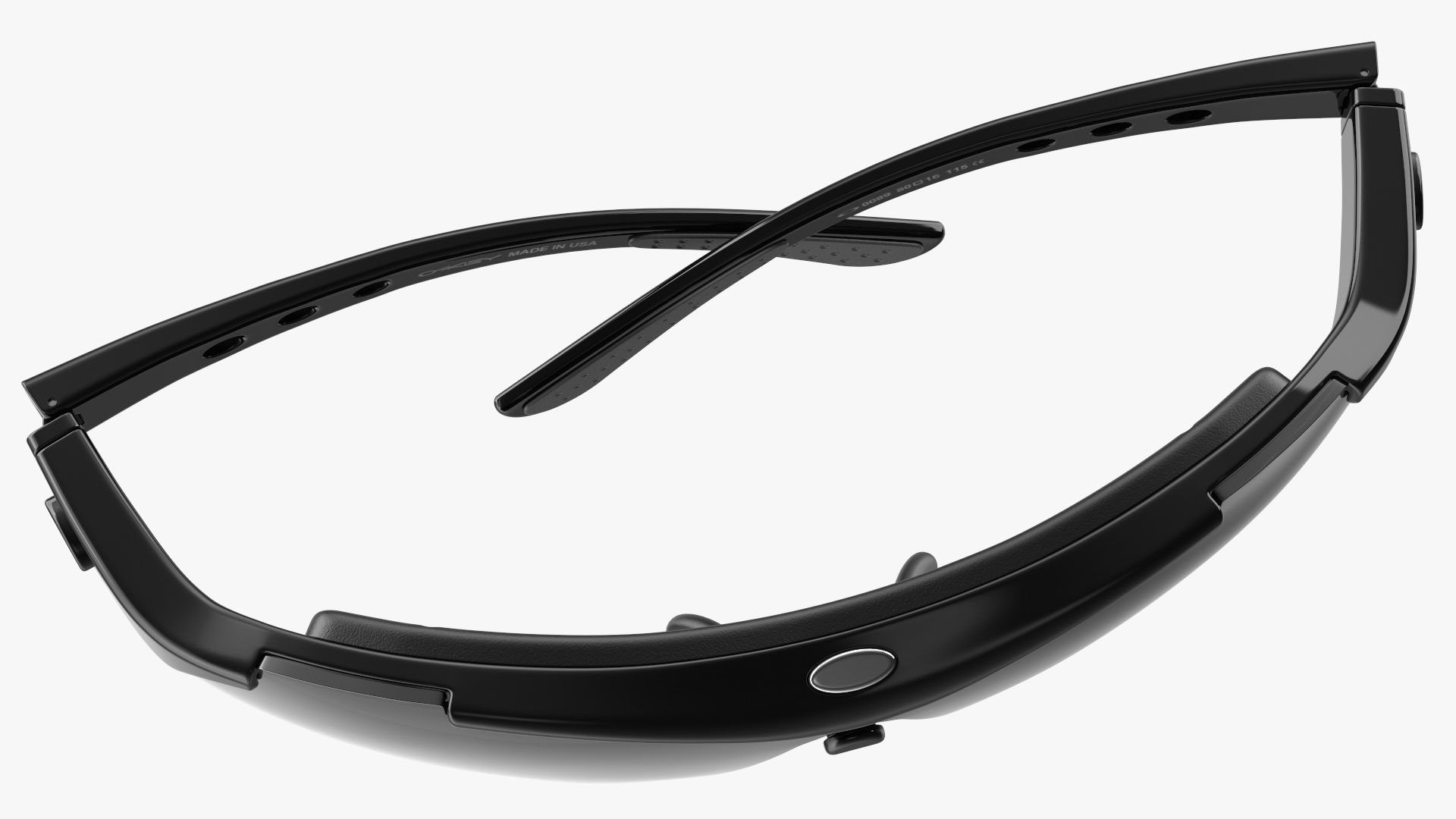 3D Sport Sun Glasses Black model