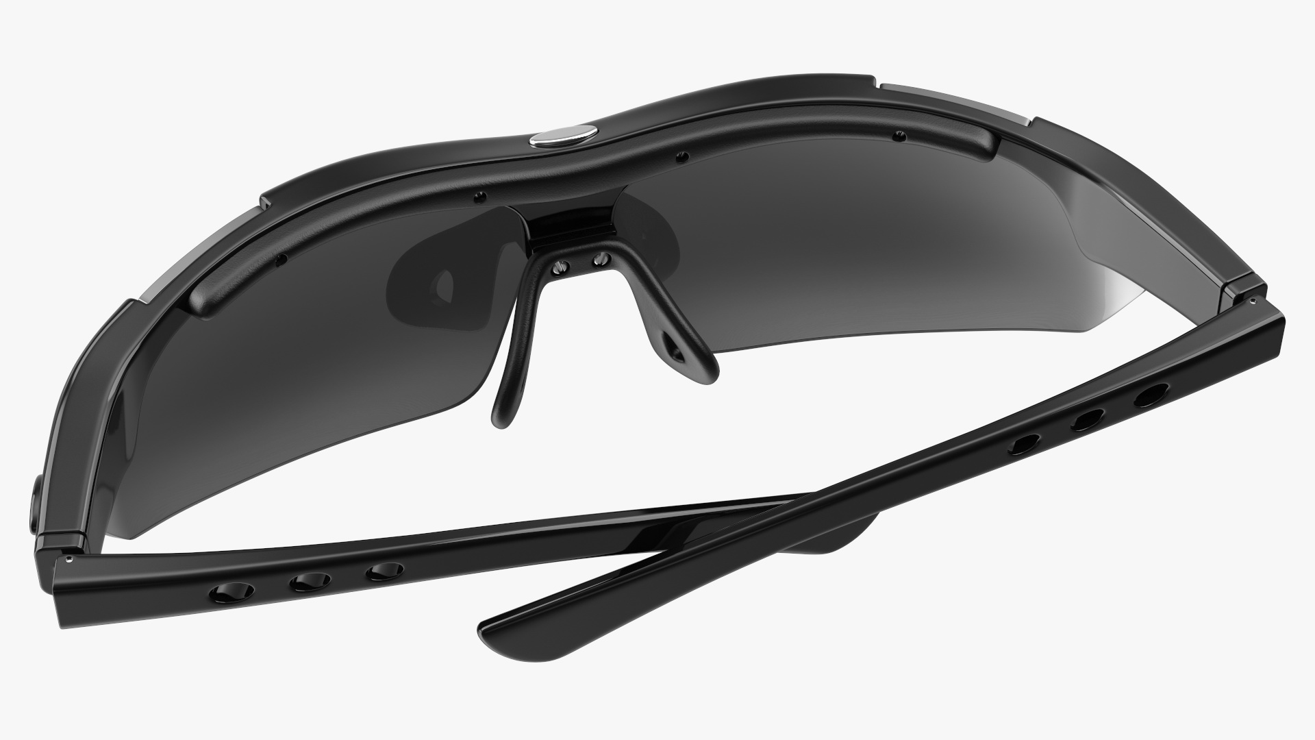 3D Sport Sun Glasses Black model