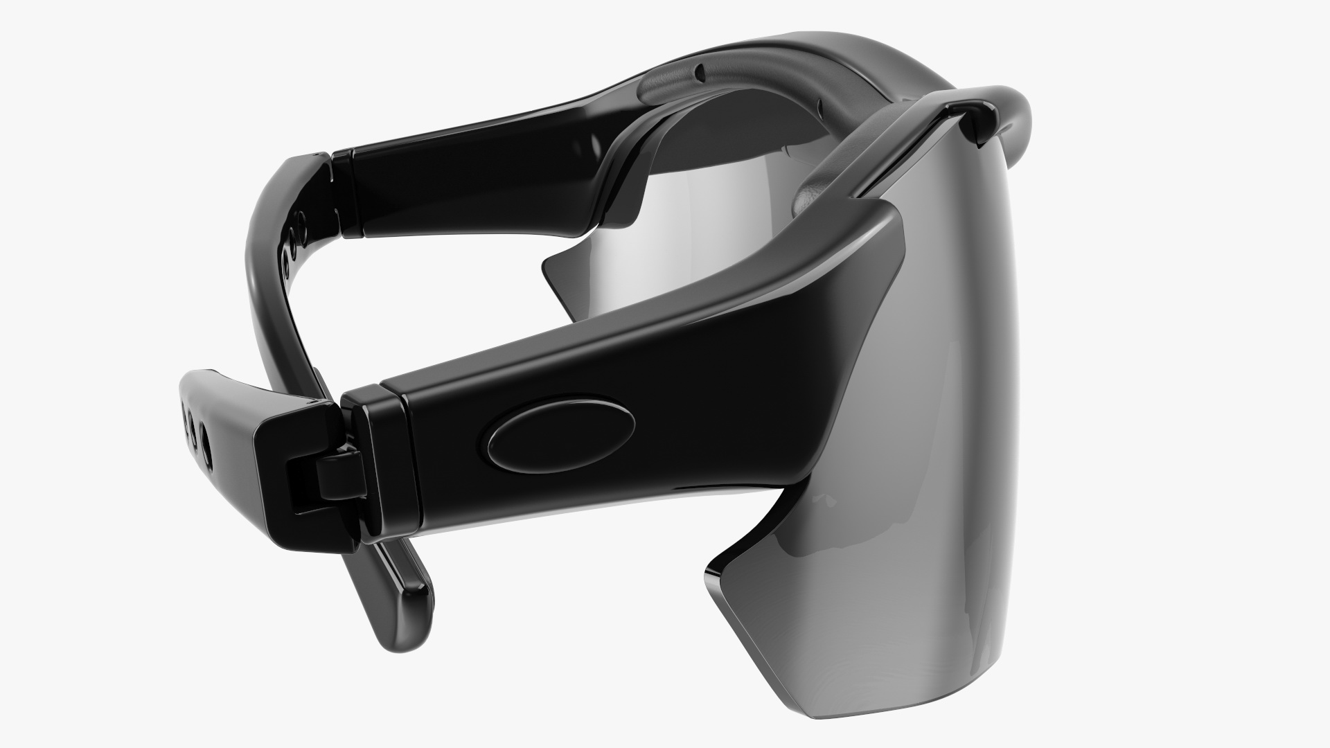 3D Sport Sun Glasses Black model