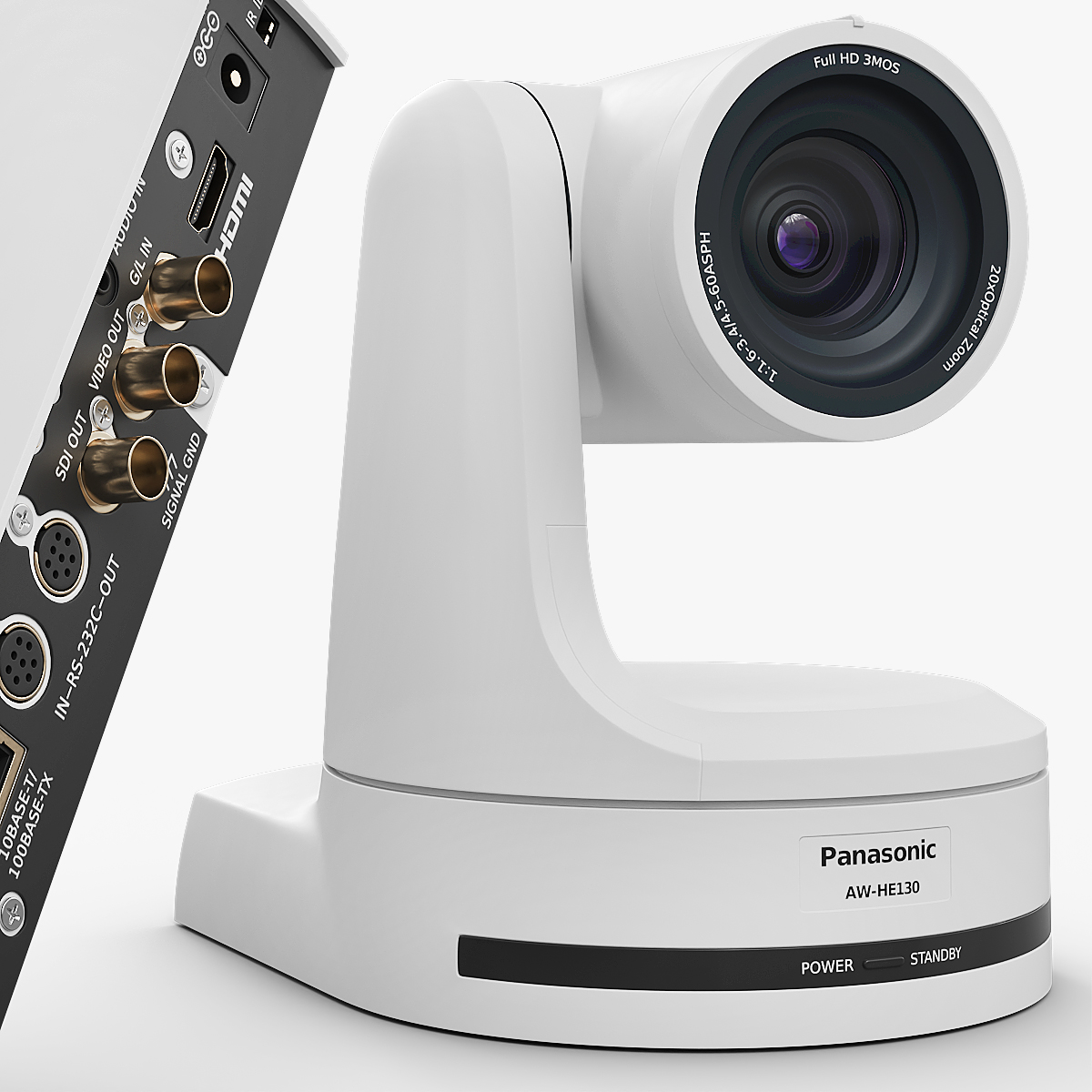 Panasonic AW HE130 Broadcast Camera 3D model preview
