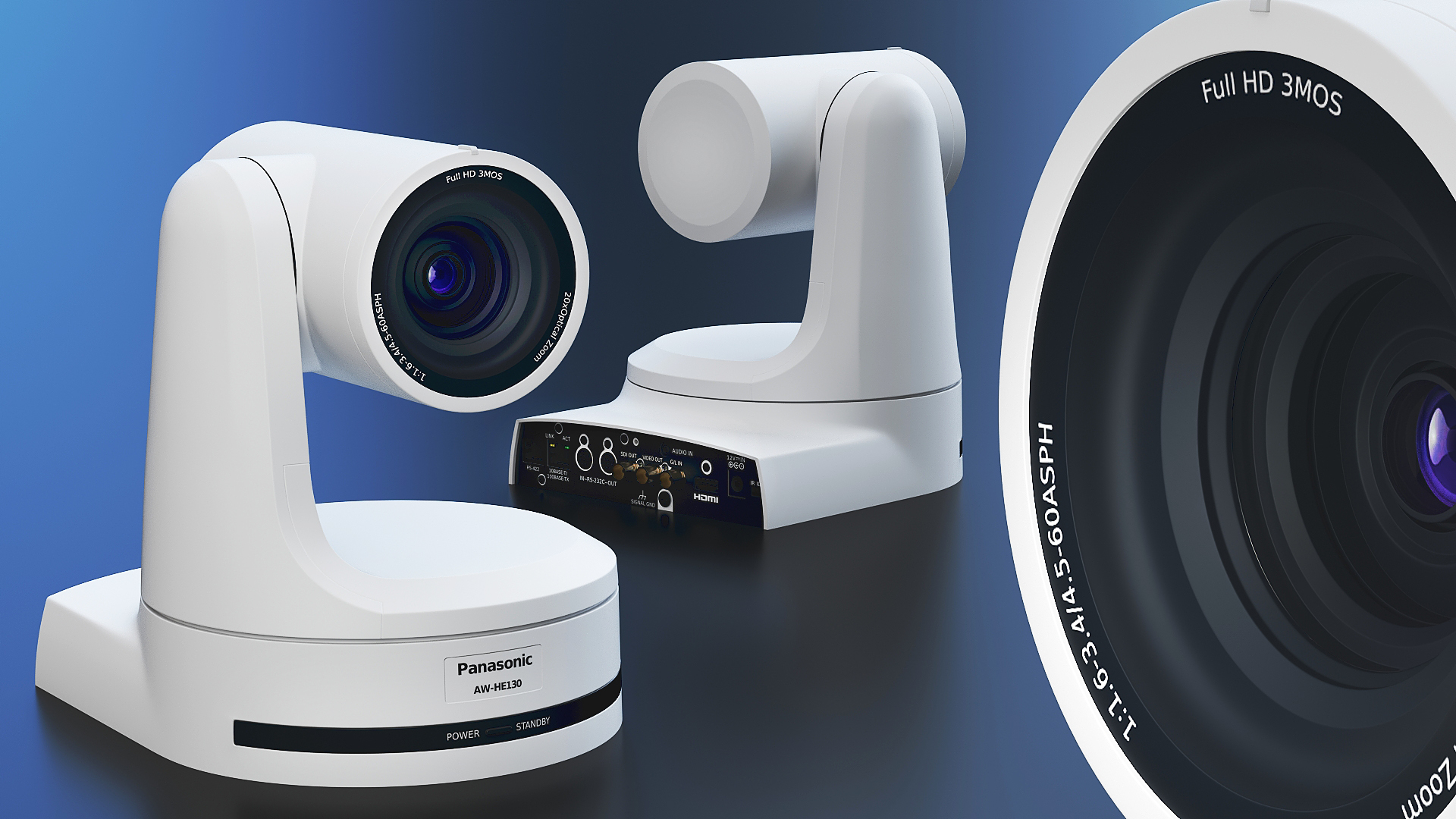 Panasonic AW HE130 Broadcast Camera - view 3