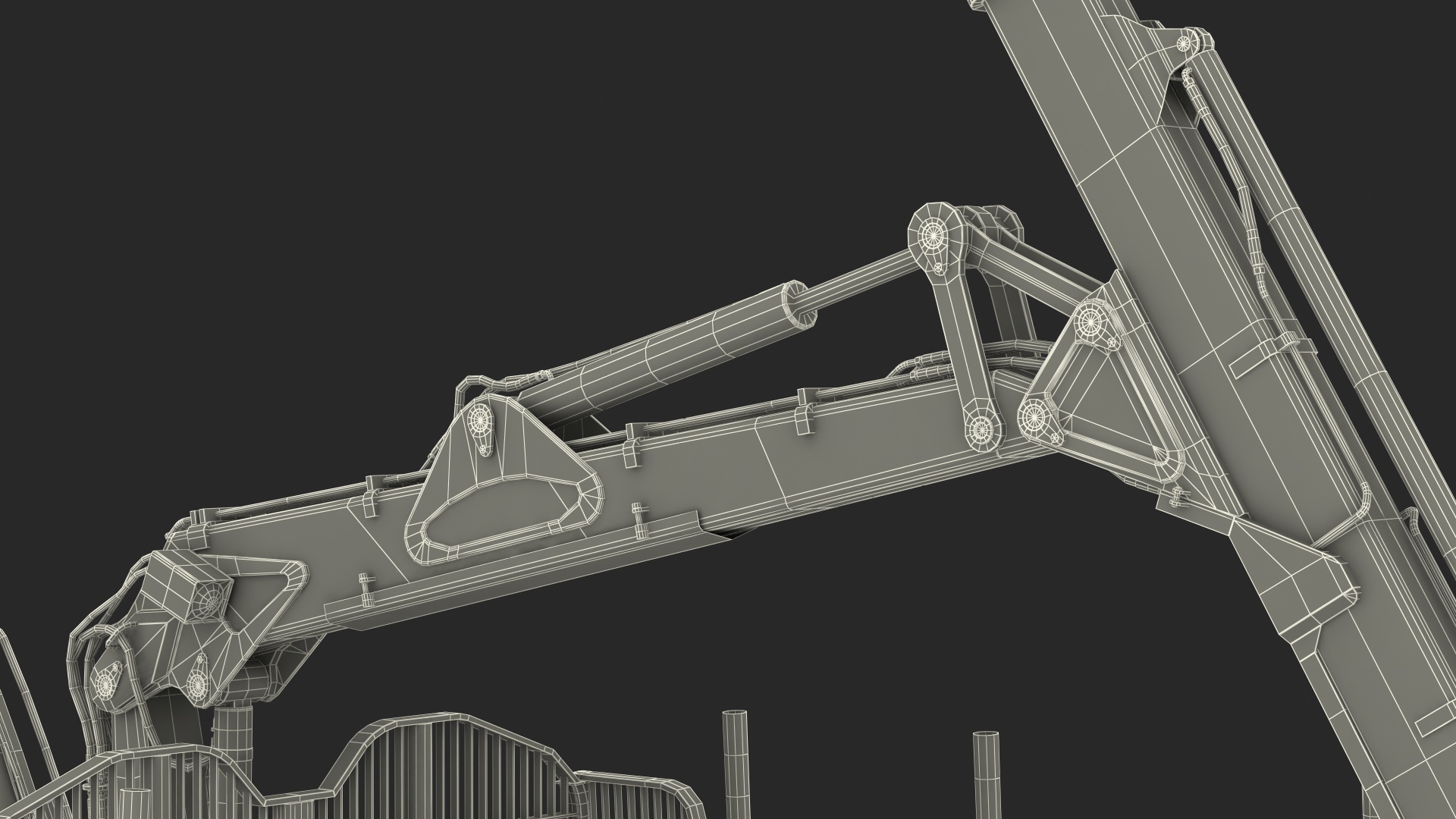 3D Forwarder Ponsse Buffalo 8W Dirty model