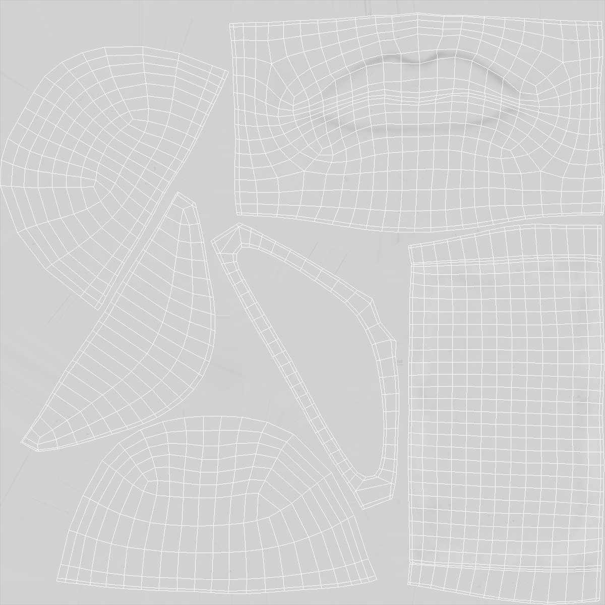 Michelangelo David lips decor Gypsum for 3D Print 3D model
