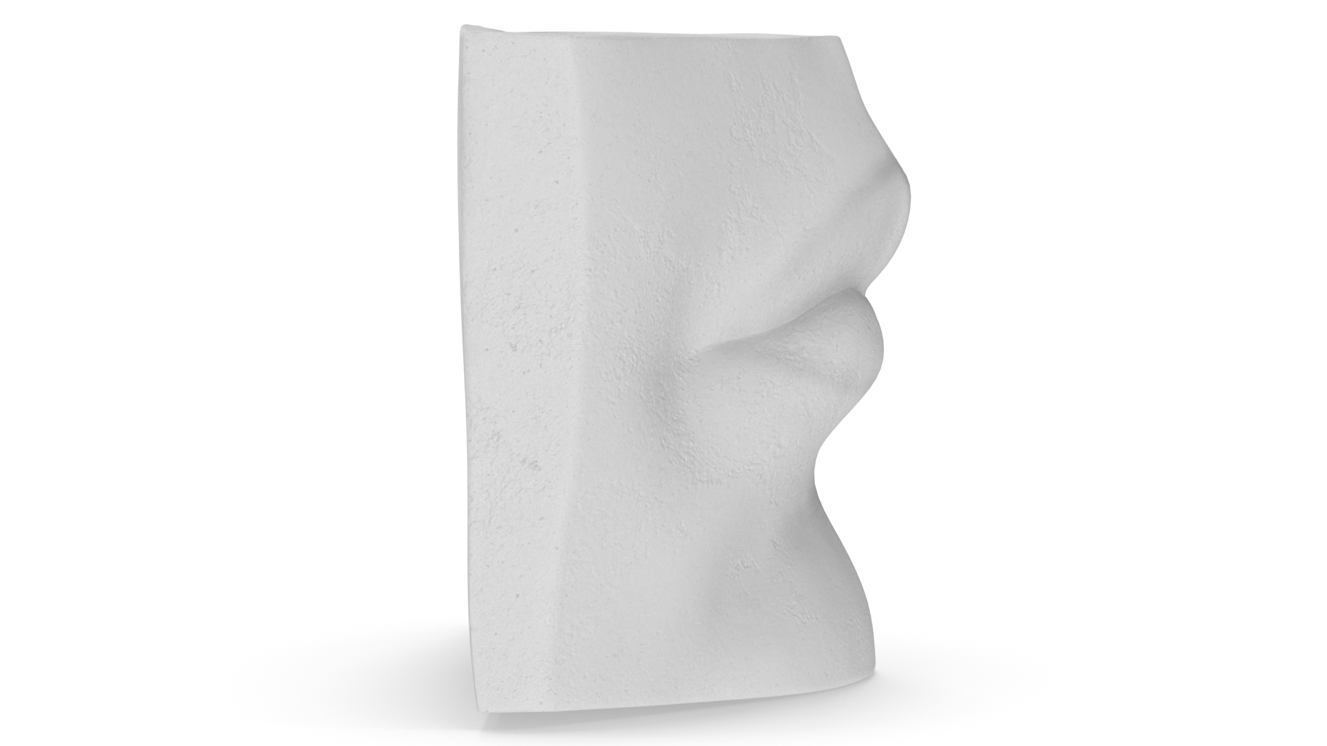 Michelangelo David lips decor Gypsum for 3D Print 3D model