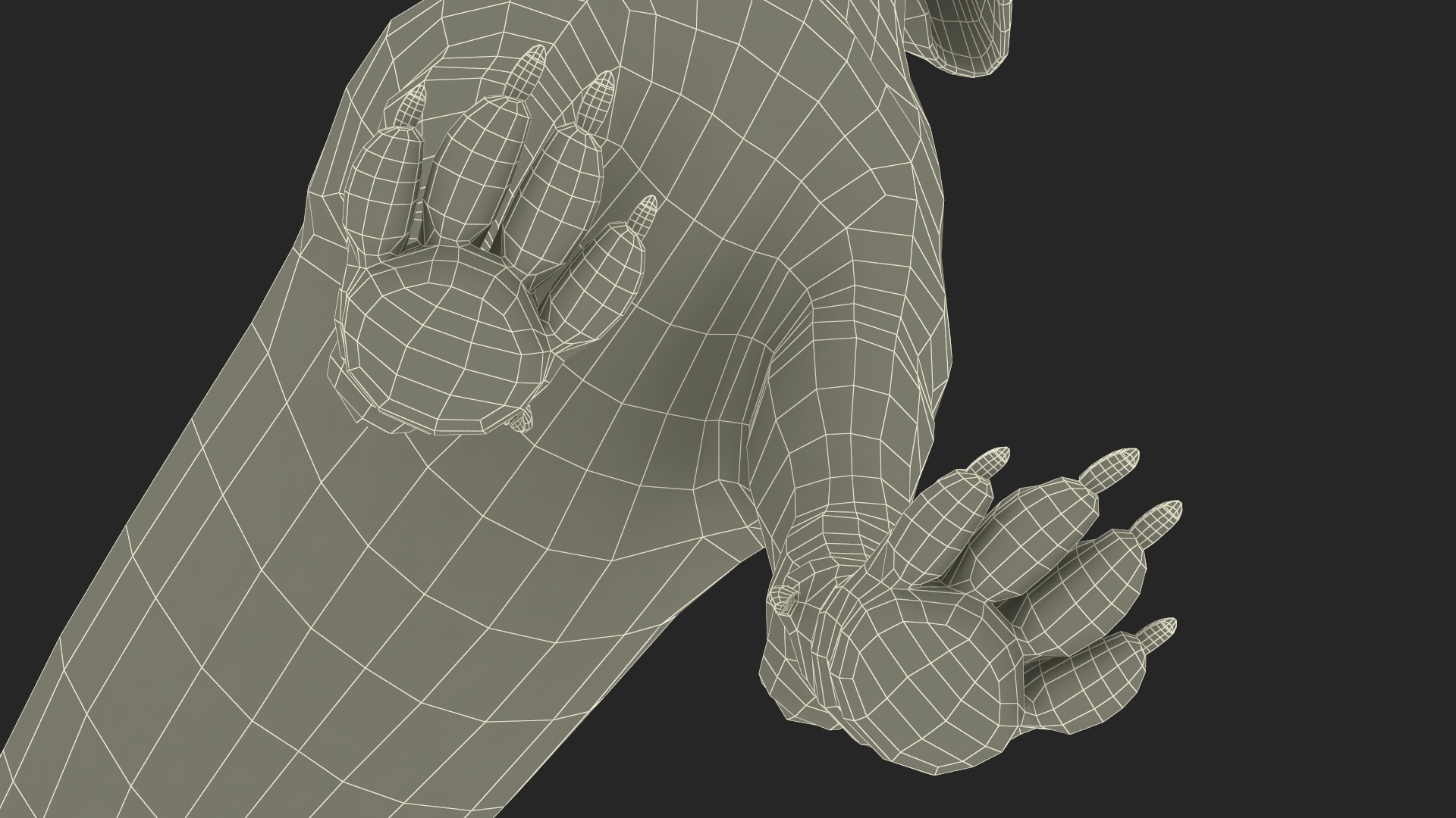3D Spotted Dalmatian Dog Rigged model