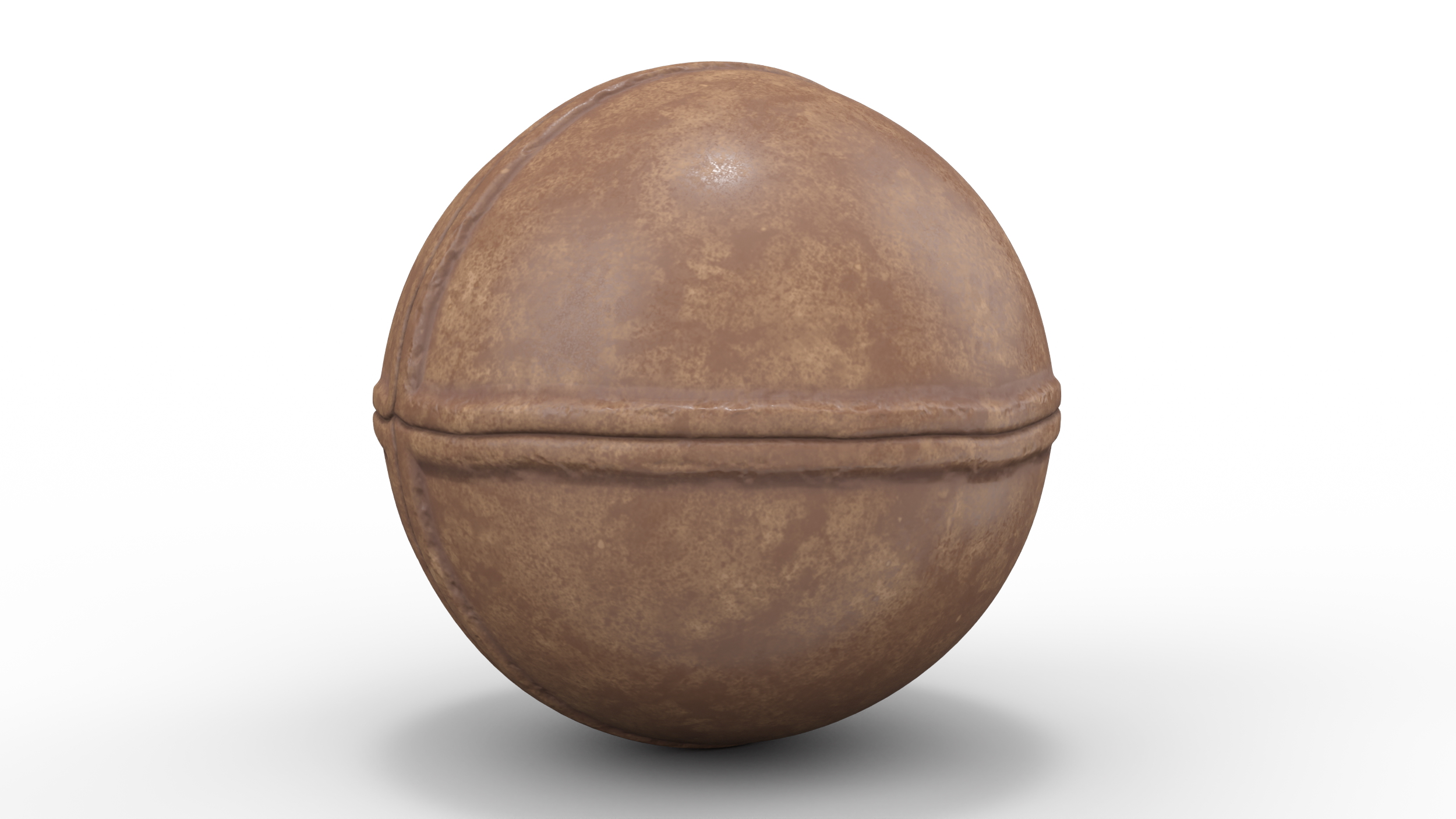Antique 1830s Baseball Ball 3D