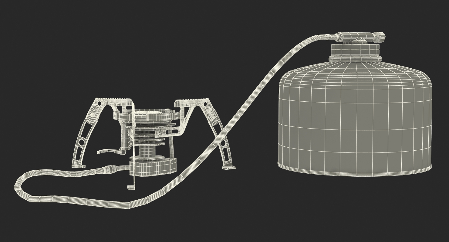 3D model Camping Gas Stove 2 Kovea