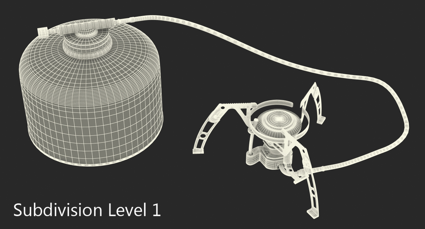 3D model Camping Gas Stove 2 Kovea