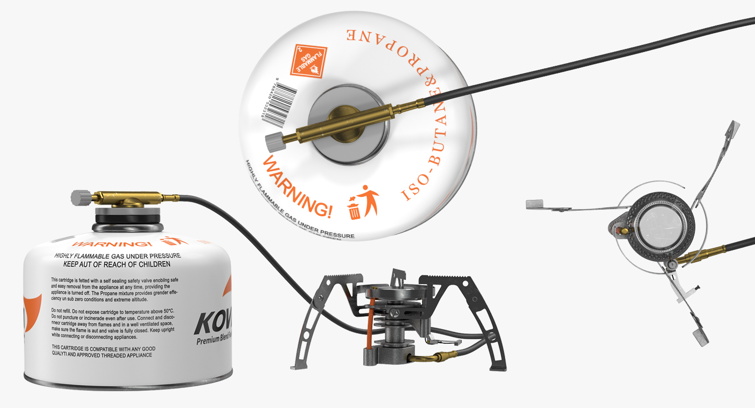 3D model Camping Gas Stove 2 Kovea