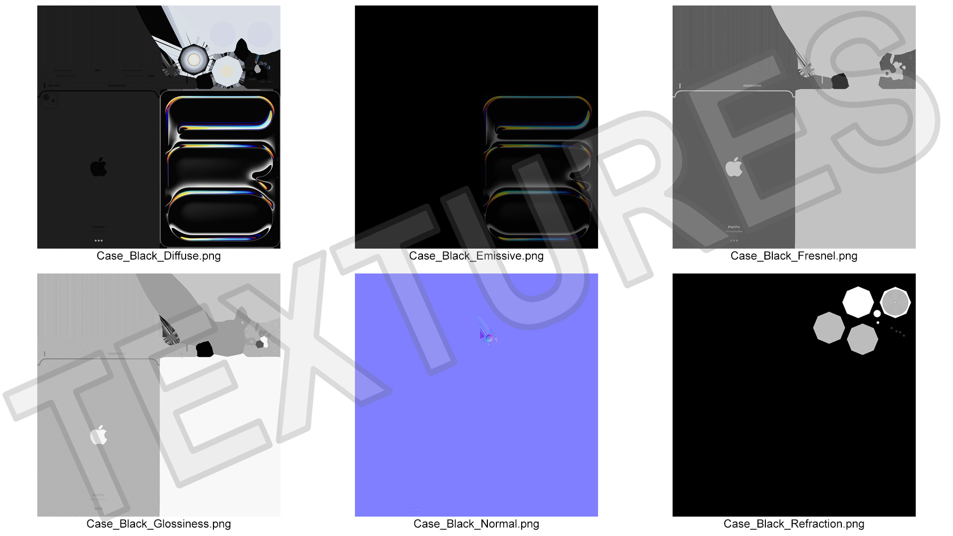 Apple IPad Pro 2024 13 Inch Space Black 3D model
