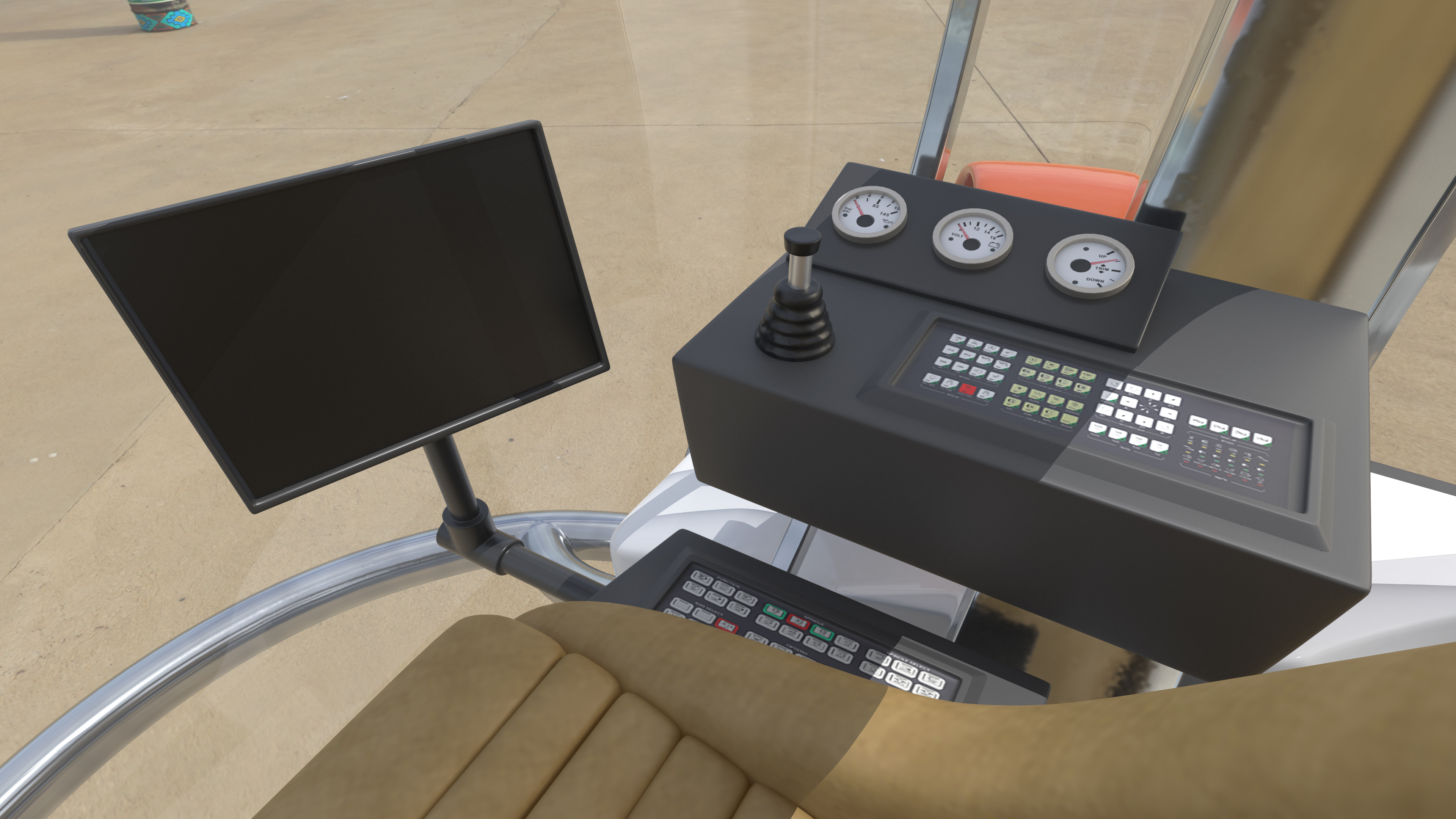 3D Small Personal Submarine Rigged