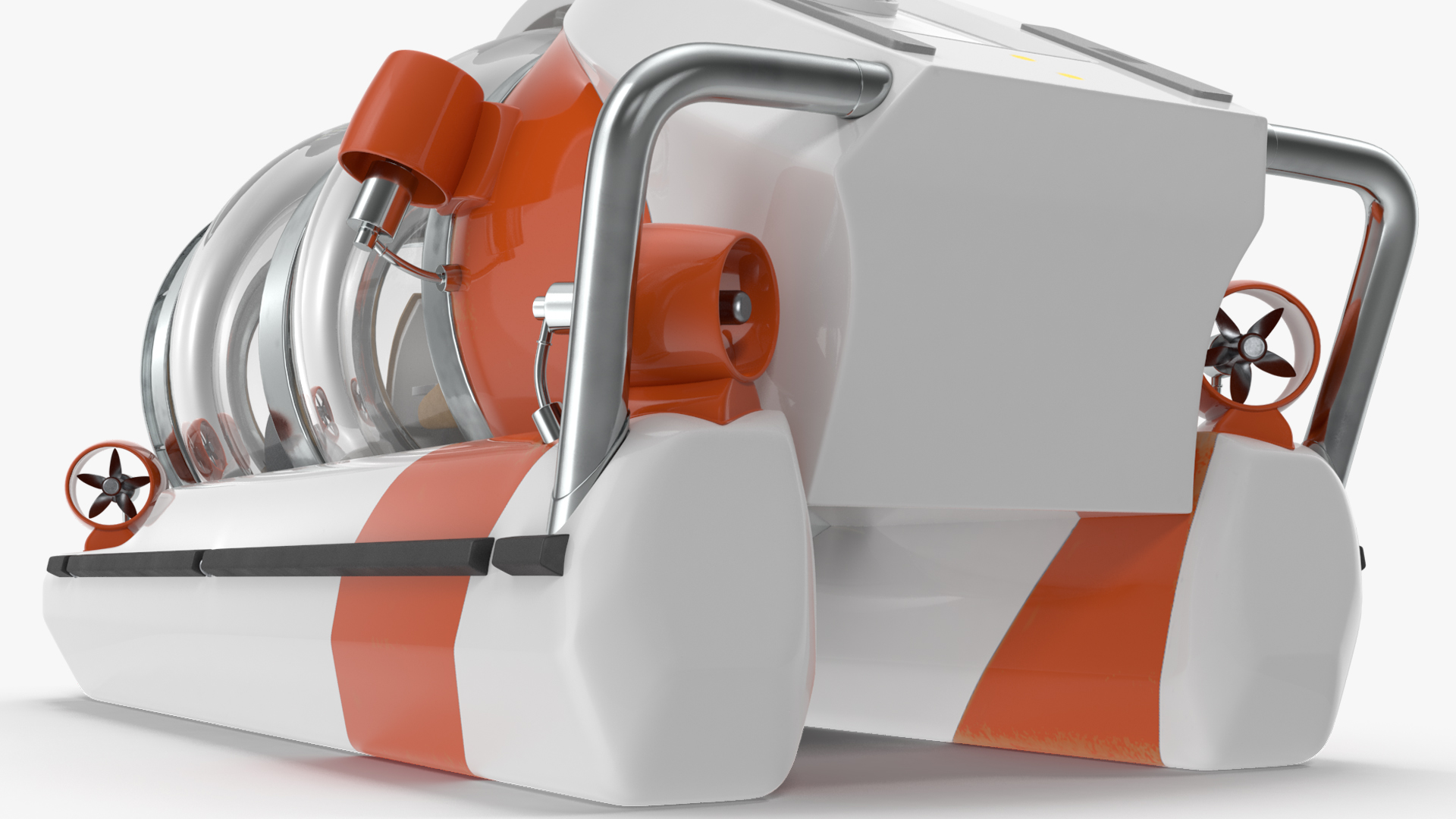 3D Small Personal Submarine Rigged