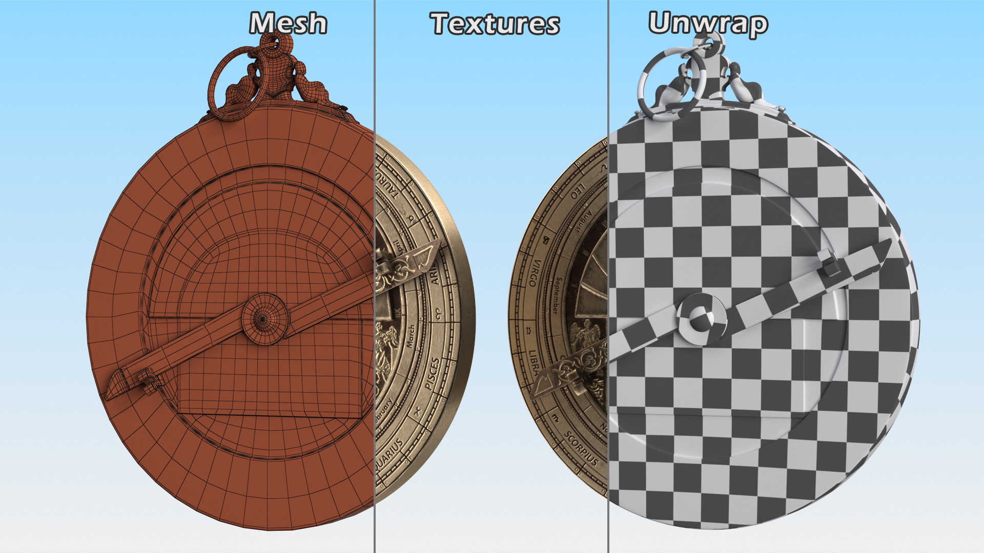 Astrolabe 3D model