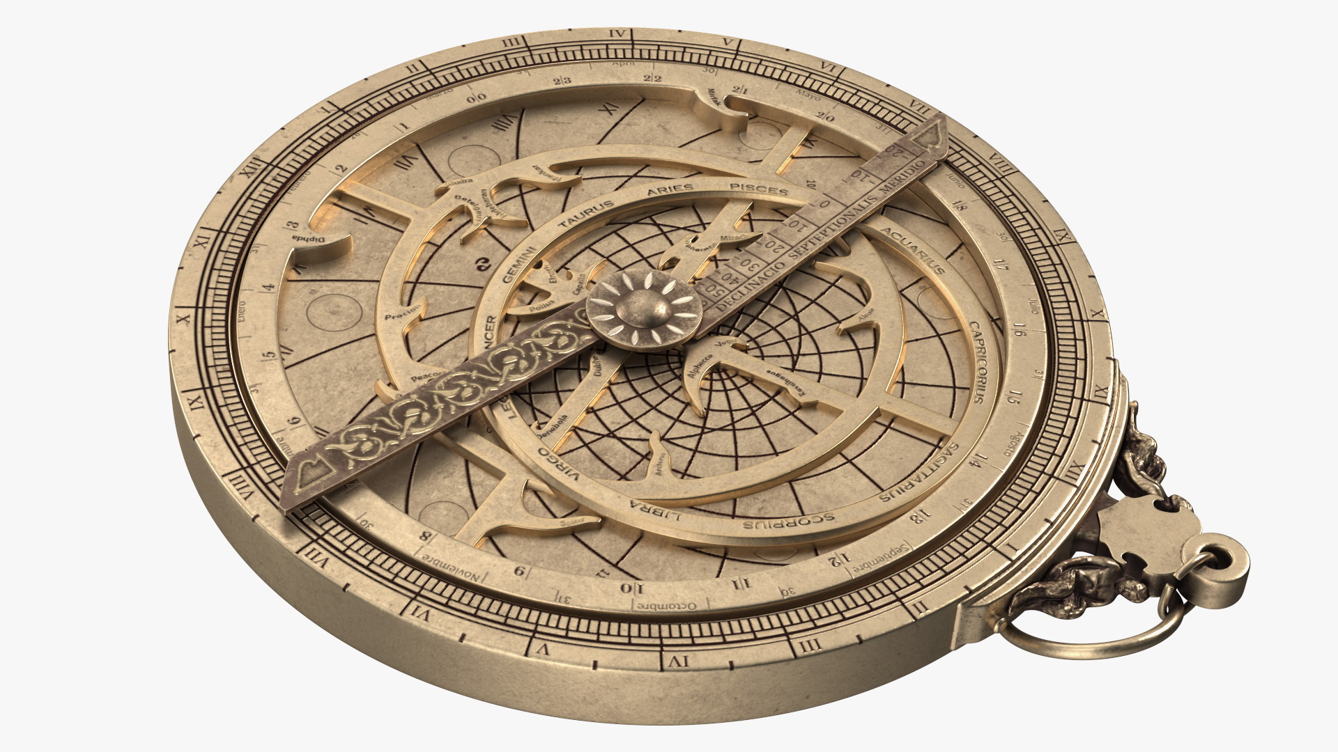 Astrolabe 3D model