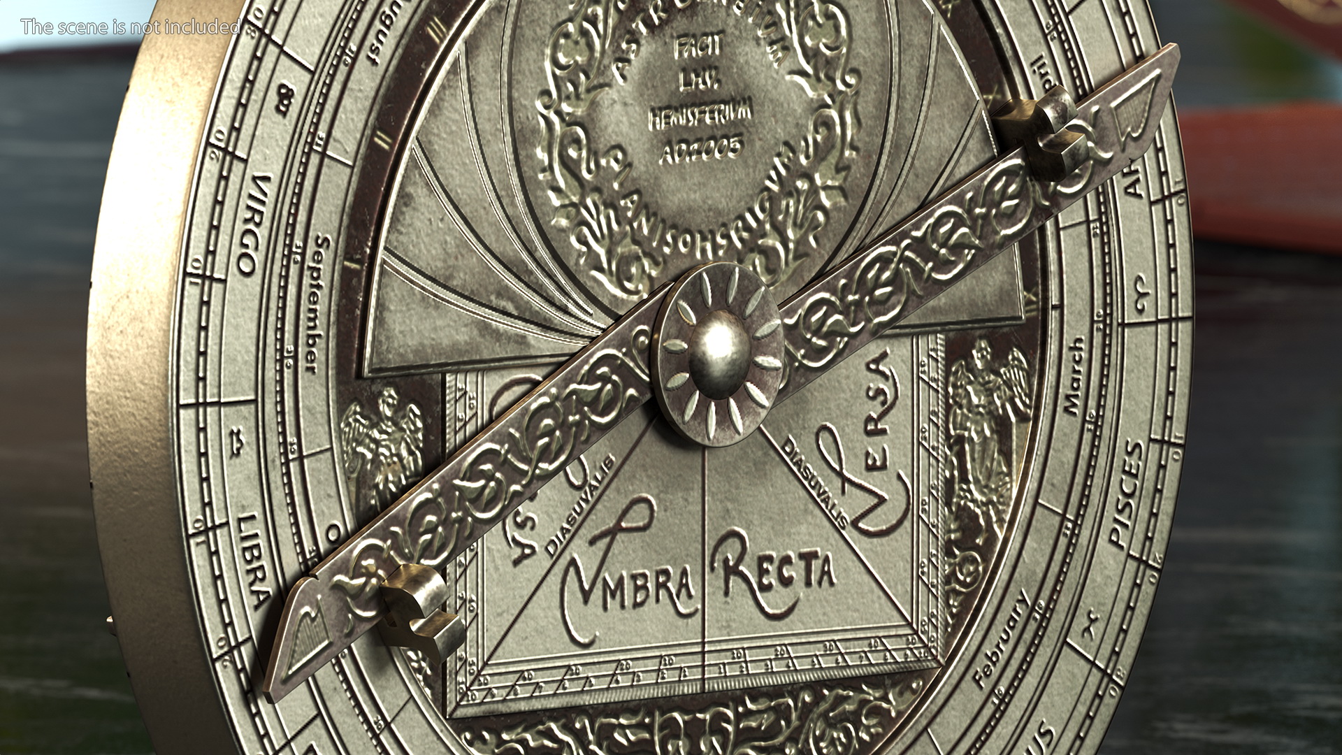 Astrolabe 3D model