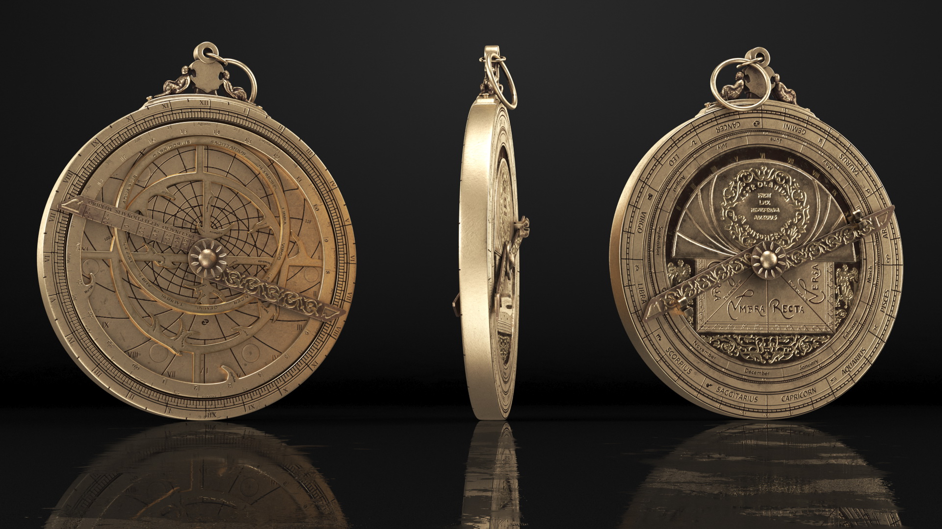 Astrolabe 3D model