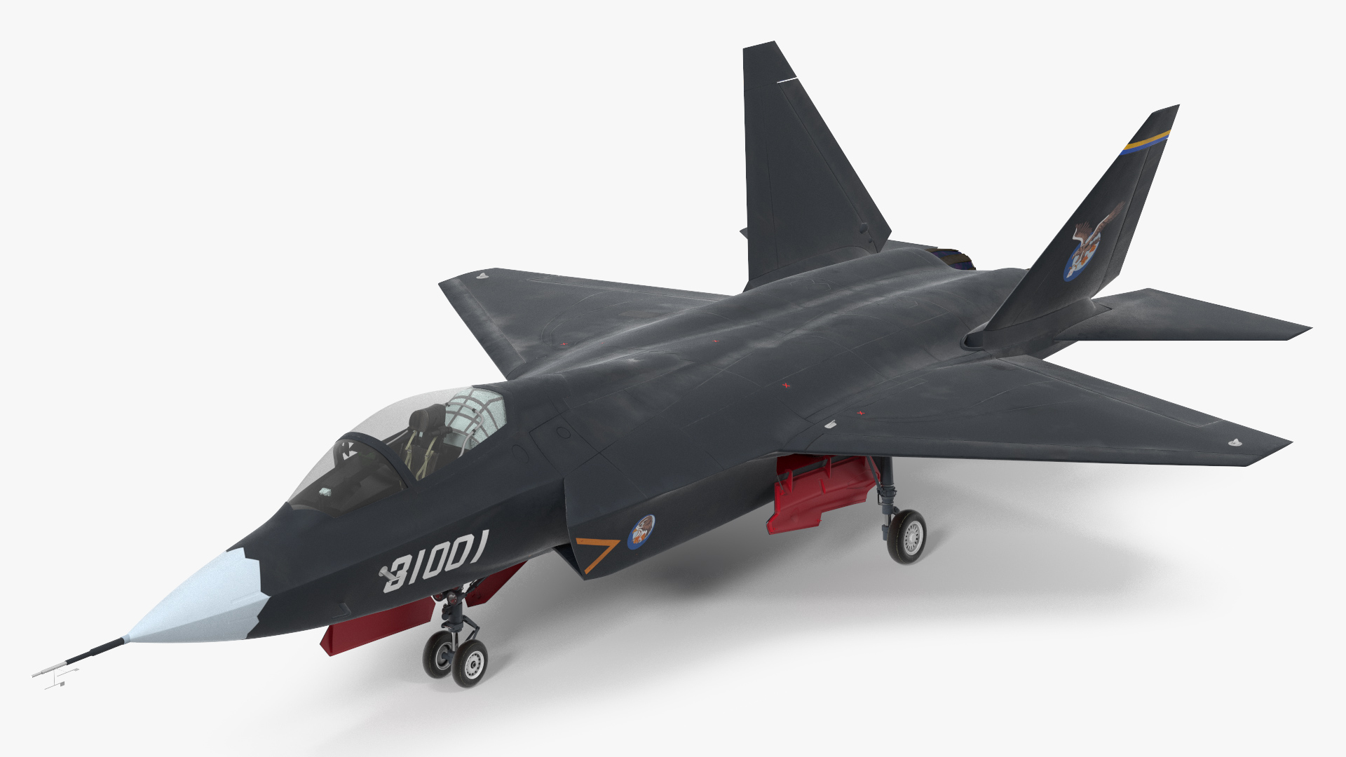 3D Shenyang FC 31 Multirole Jet Fighter