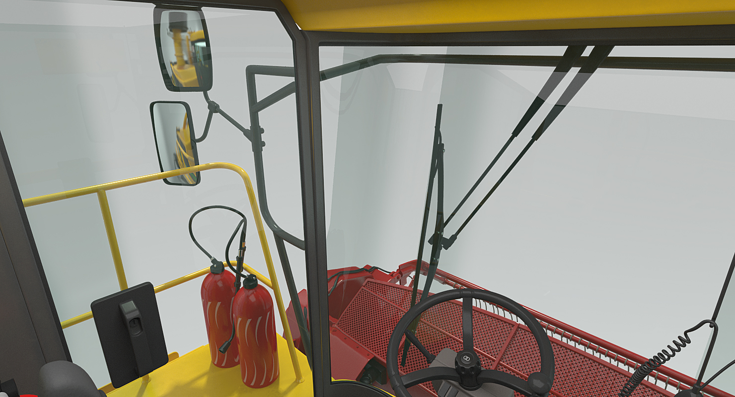 Forage Harvester CMC Saturne 5800 Clean 3D model