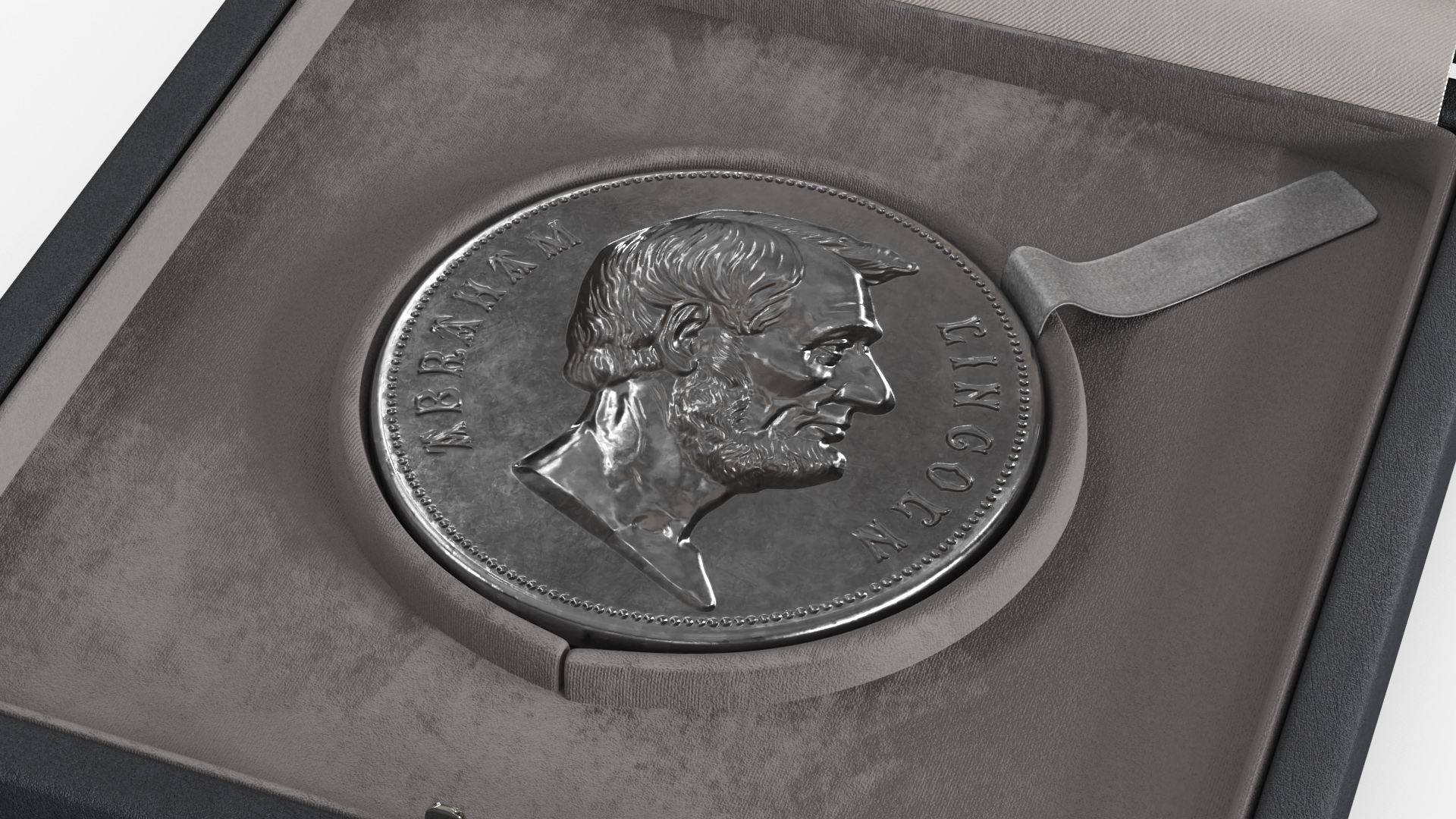 Presidential Medal with Display Case, view 7