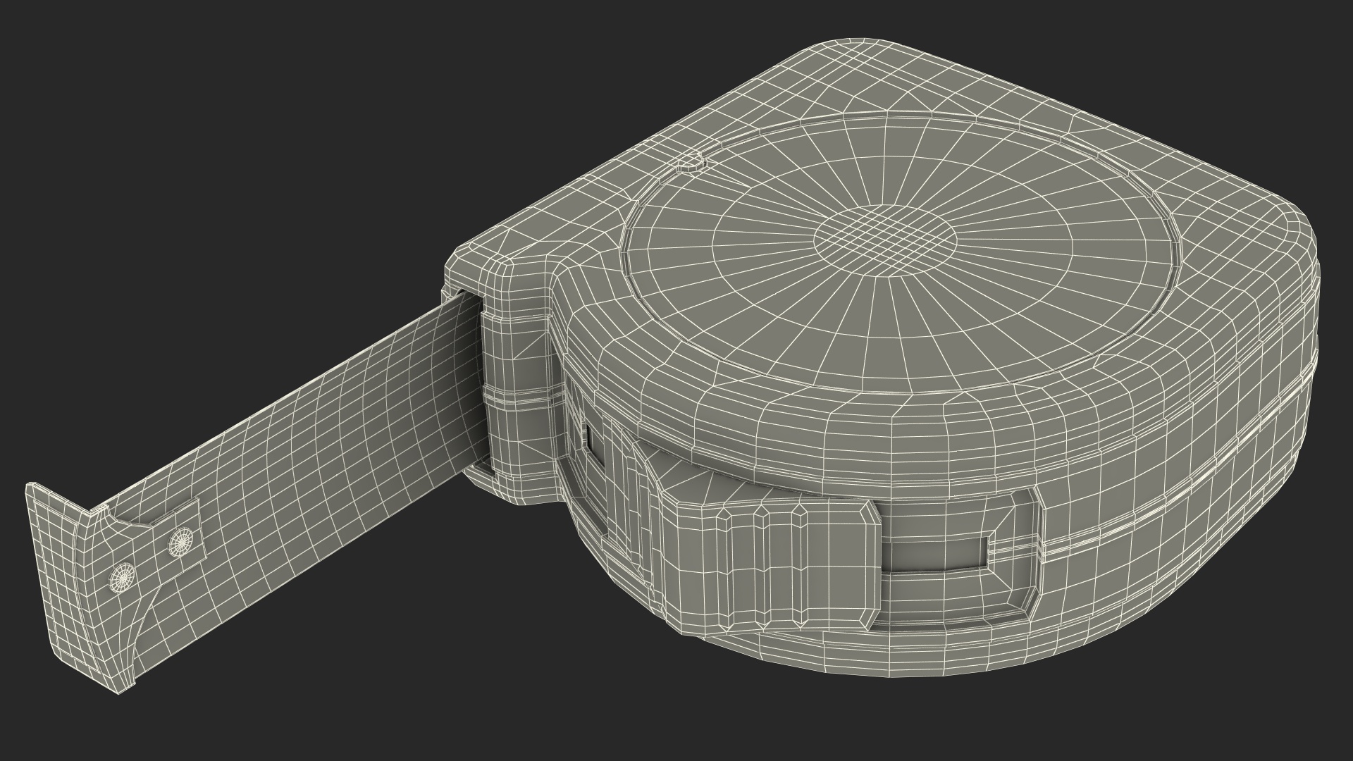 3D Tape Measure 25 ft model