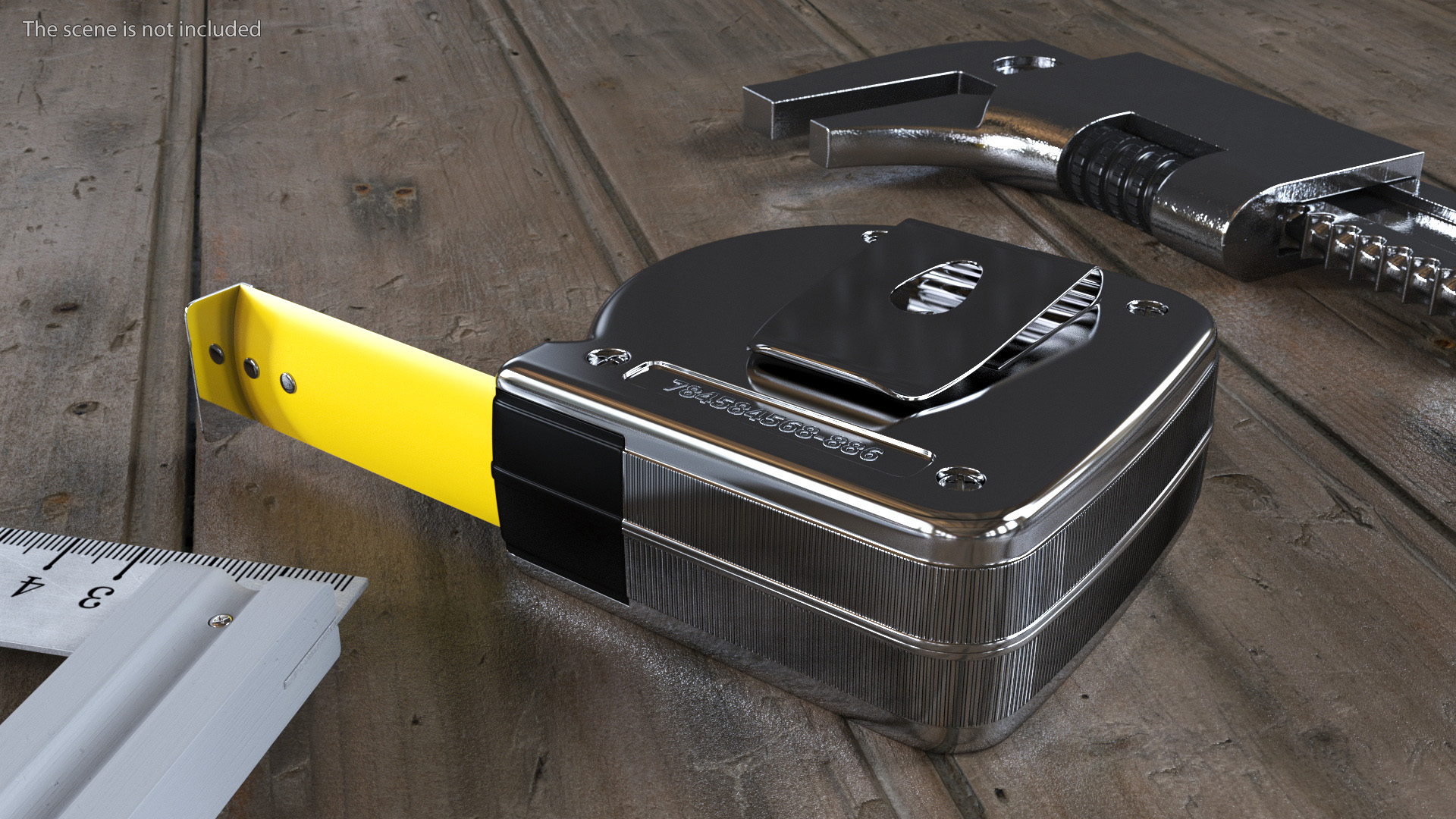 3D Tape Measure 25 ft model