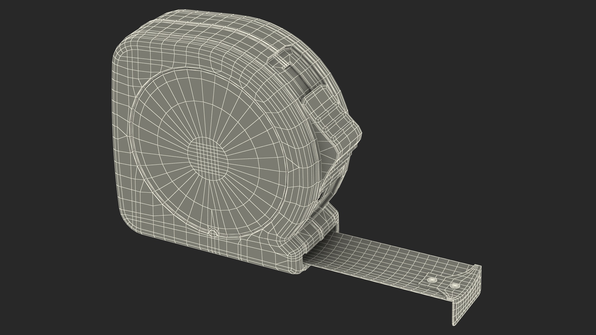 3D Tape Measure 25 ft model