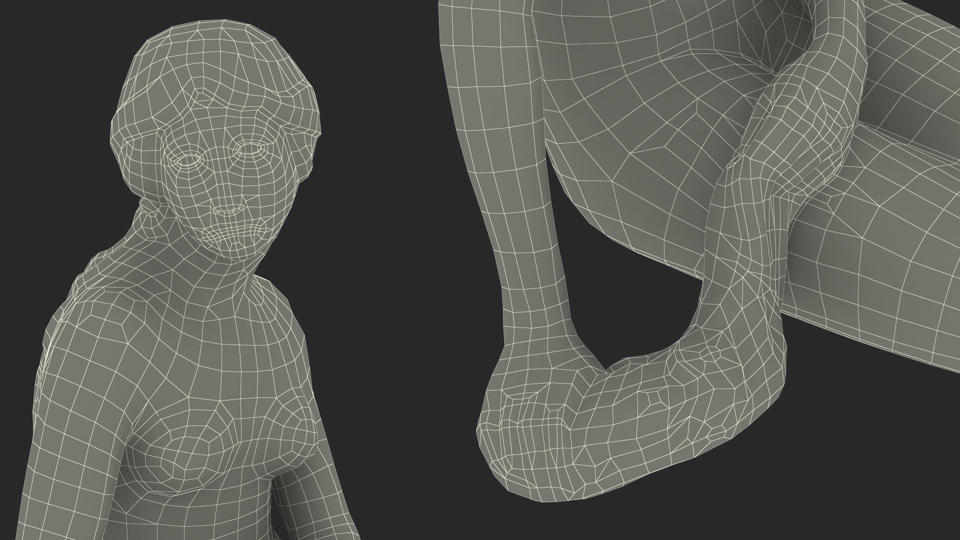 3D Copenhagen's Little Mermaid New
