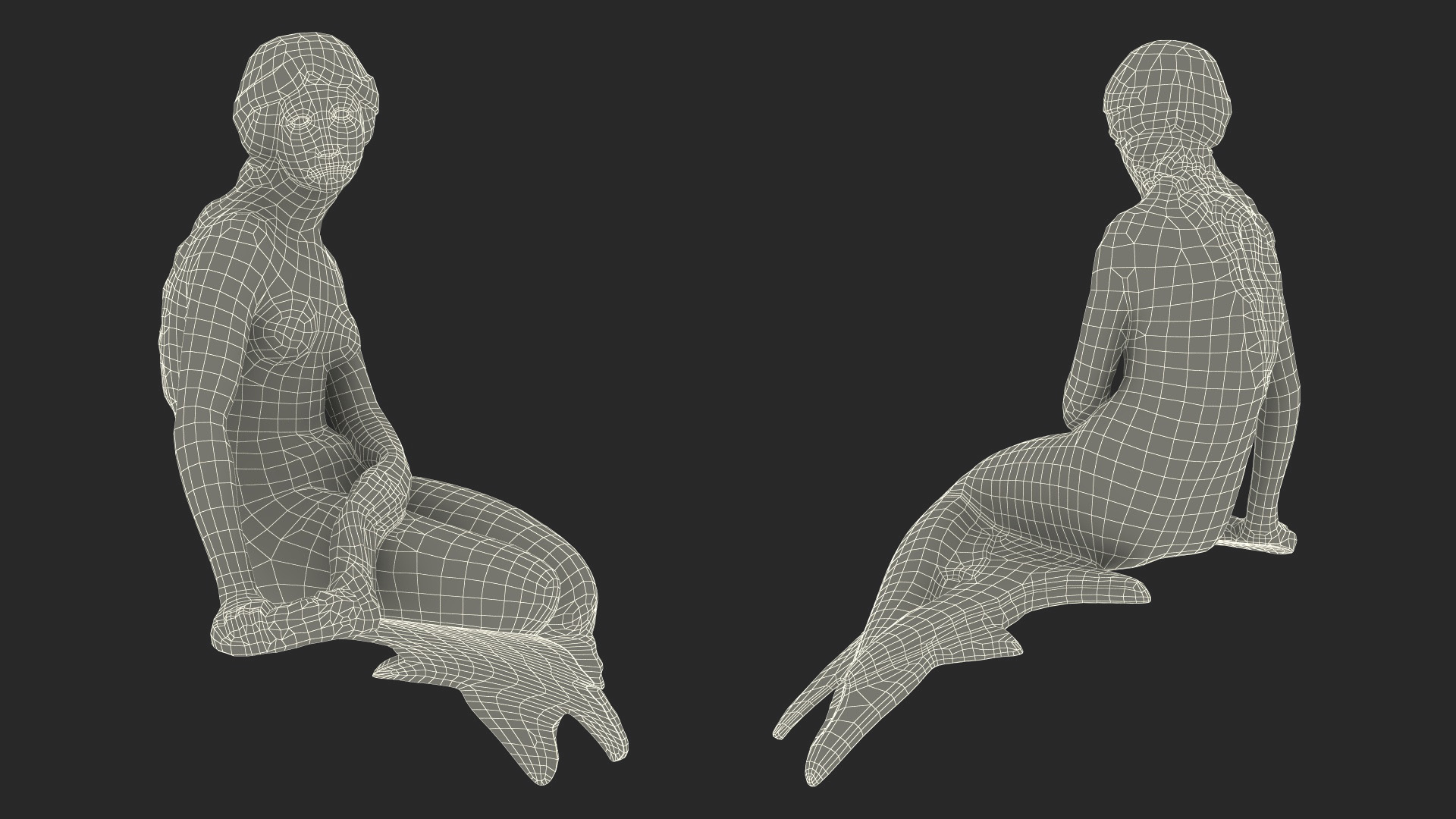 3D Copenhagen's Little Mermaid New