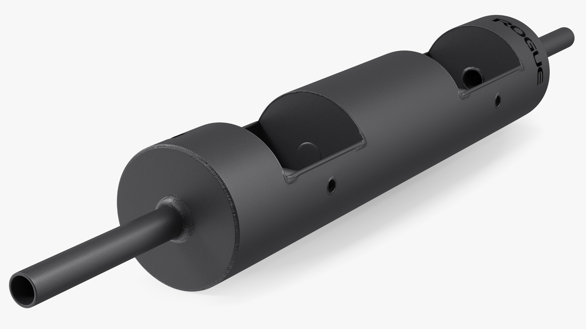 Steel Log Bar for Training 10 Inch 3D model