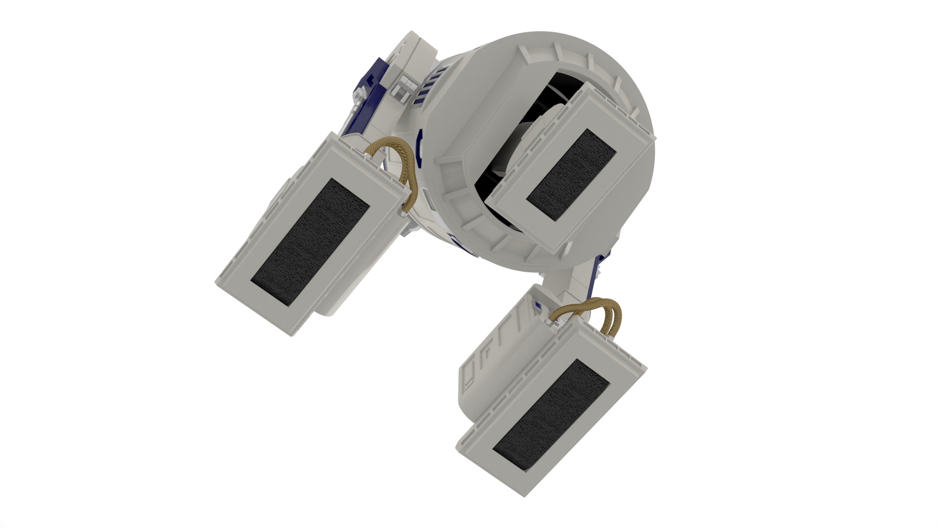3D Robot Character R2-D2