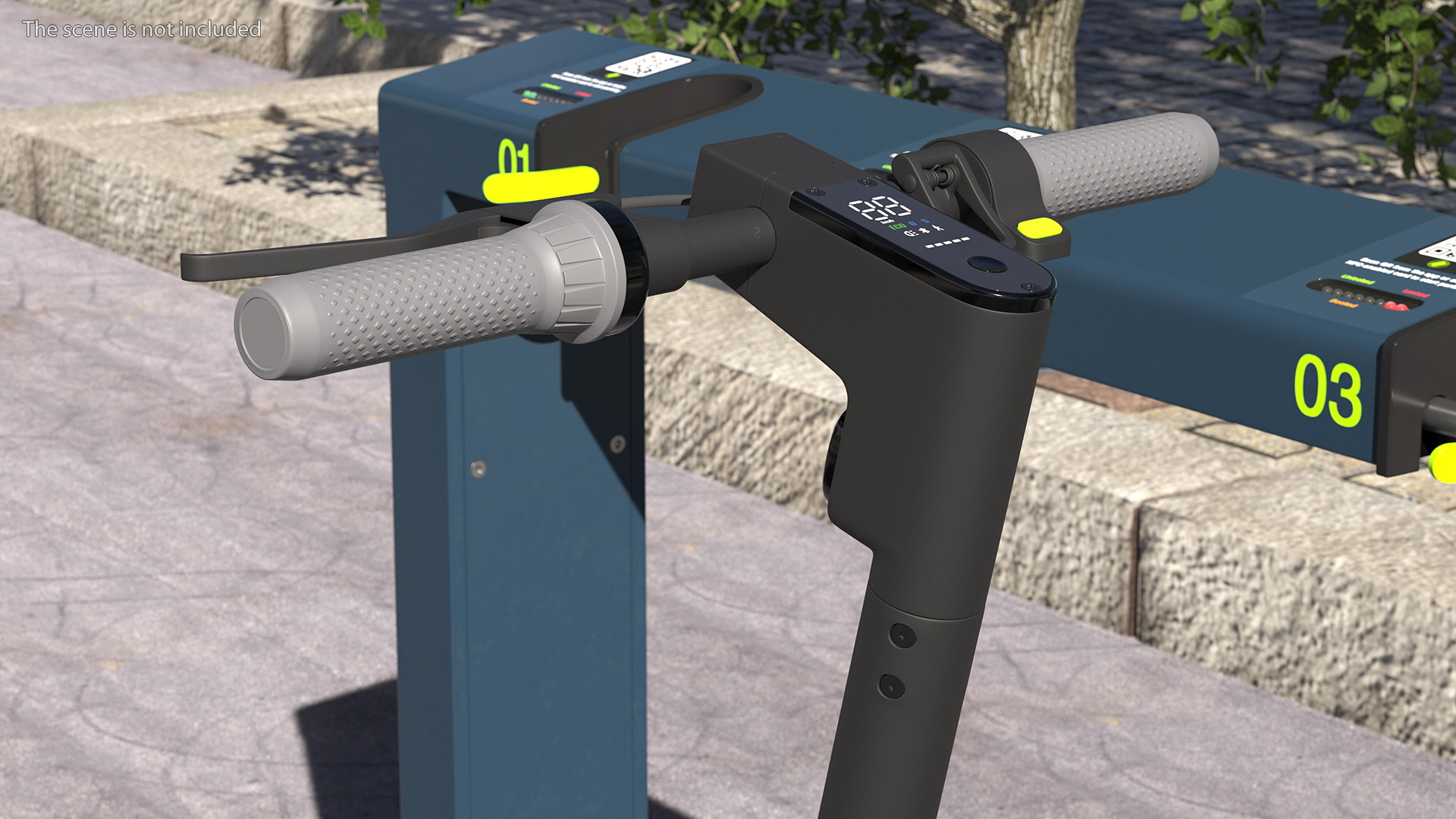 3D Electric Scooter