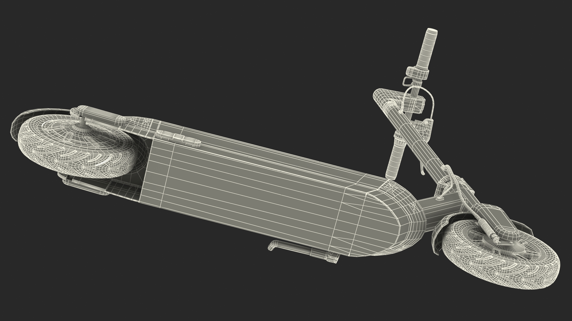 3D Electric Scooter