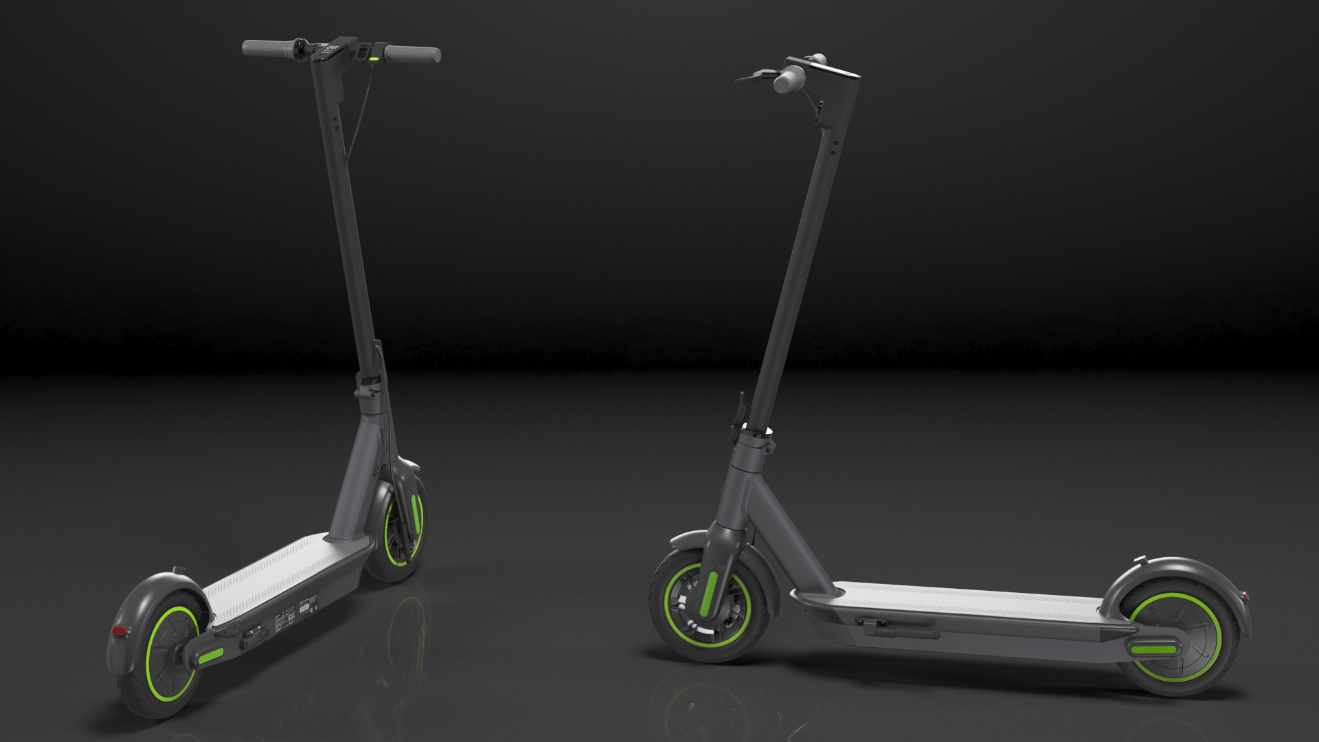 3D Electric Scooter
