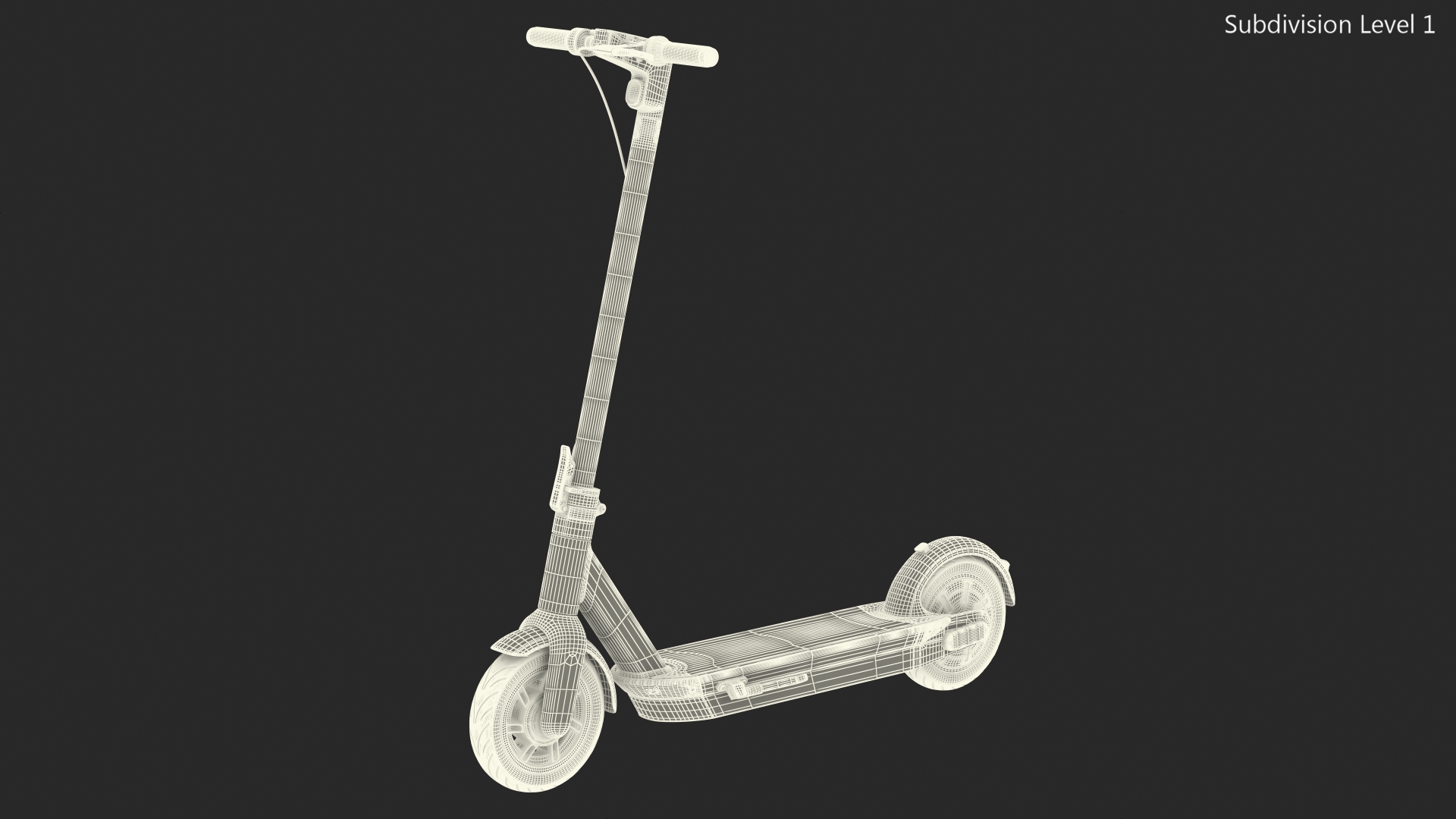 3D Electric Scooter