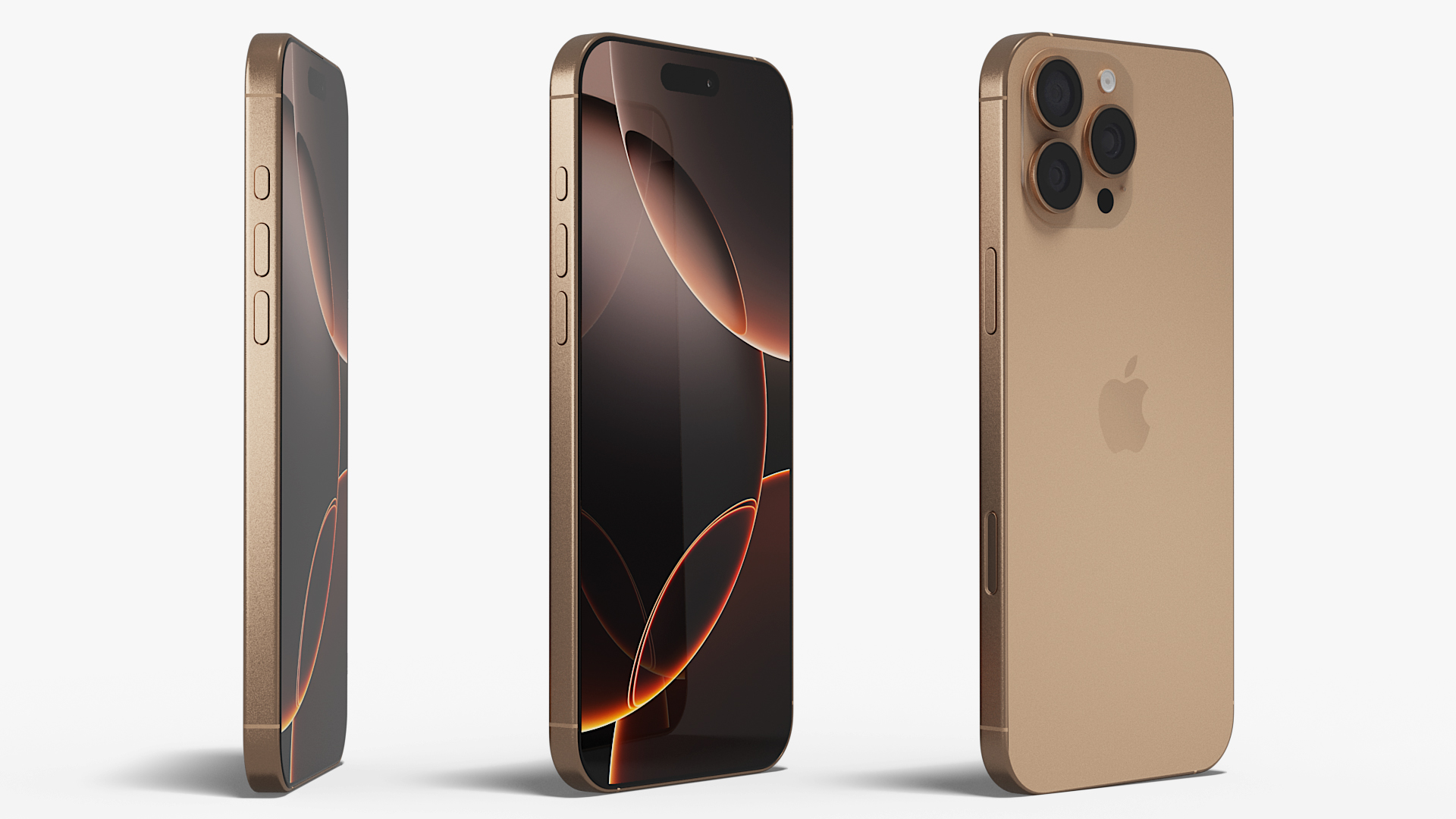 IPhone 16 Pro Max and Fast Charger 3D model