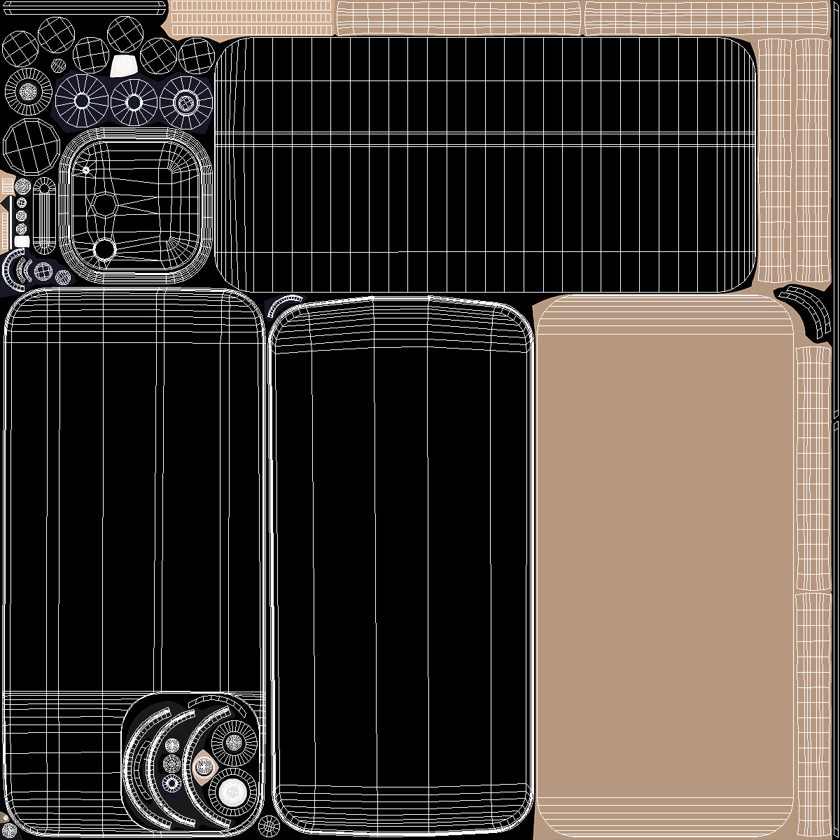 IPhone 16 Pro Max and Fast Charger 3D model