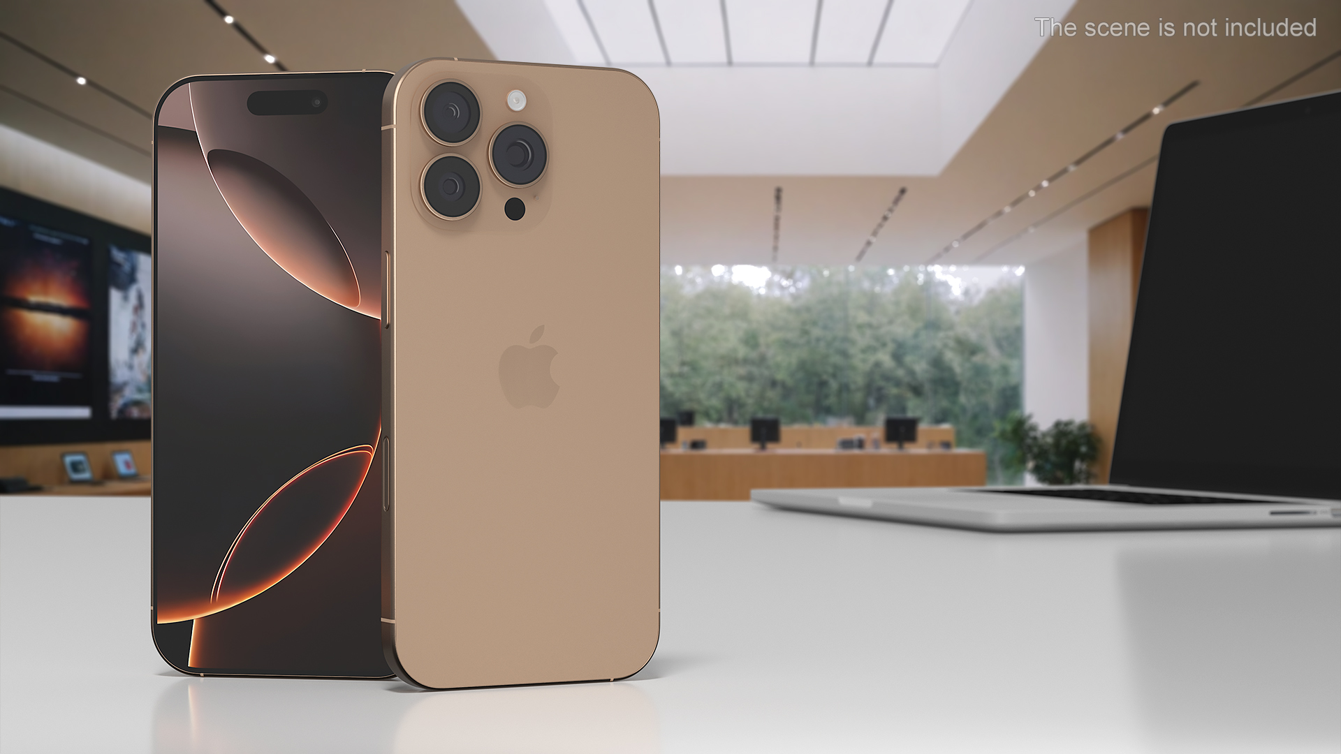 IPhone 16 Pro Max and Fast Charger 3D model