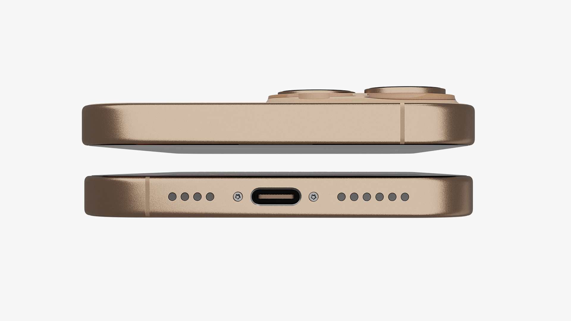 IPhone 16 Pro Max and Fast Charger 3D model