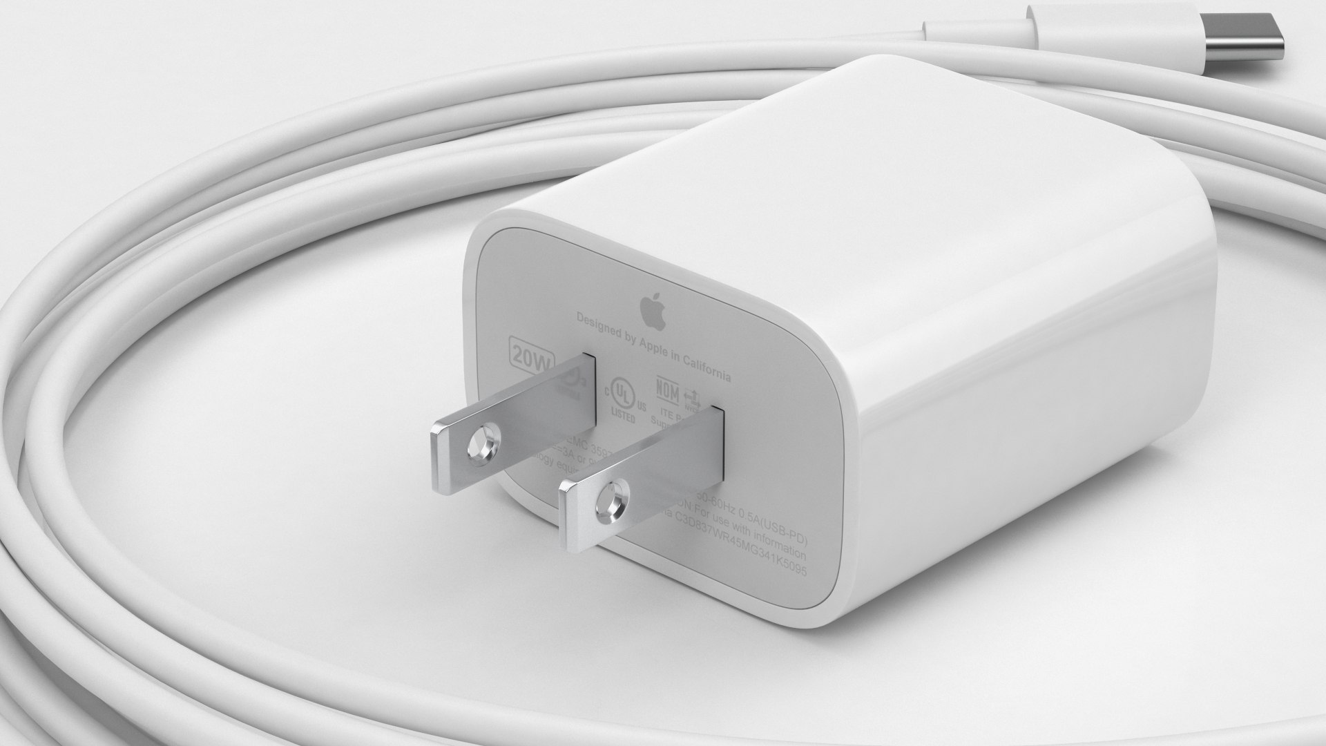 IPhone 16 Pro Max and Fast Charger 3D model