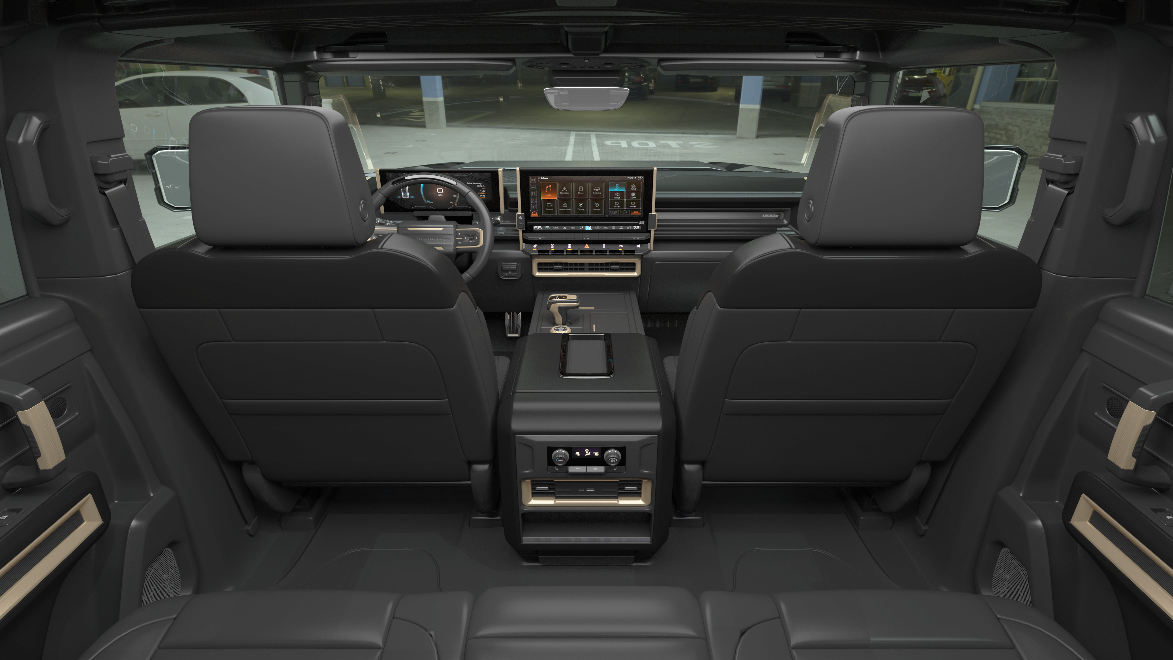 GMC Hummer EV Electric SUT Pickup Black 3D model