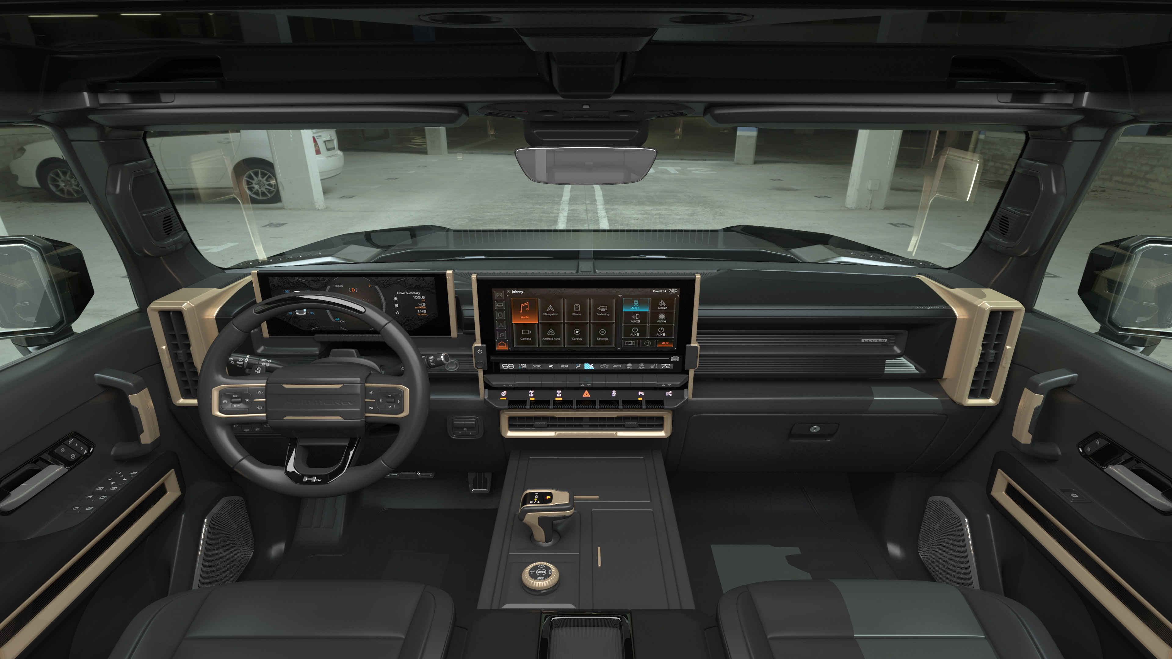 GMC Hummer EV Electric SUT Pickup Black 3D model