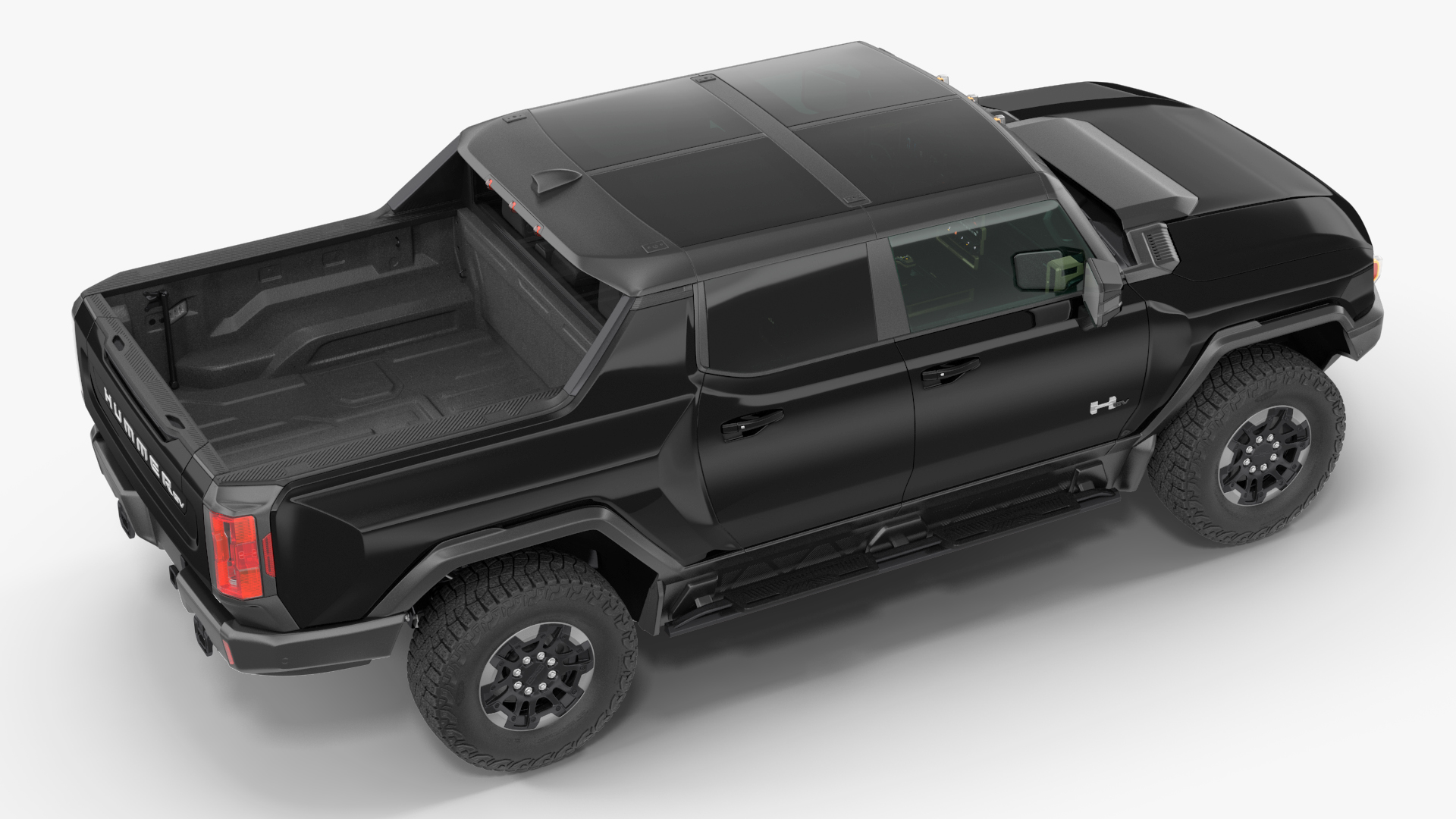 GMC Hummer EV Electric SUT Pickup Black 3D model