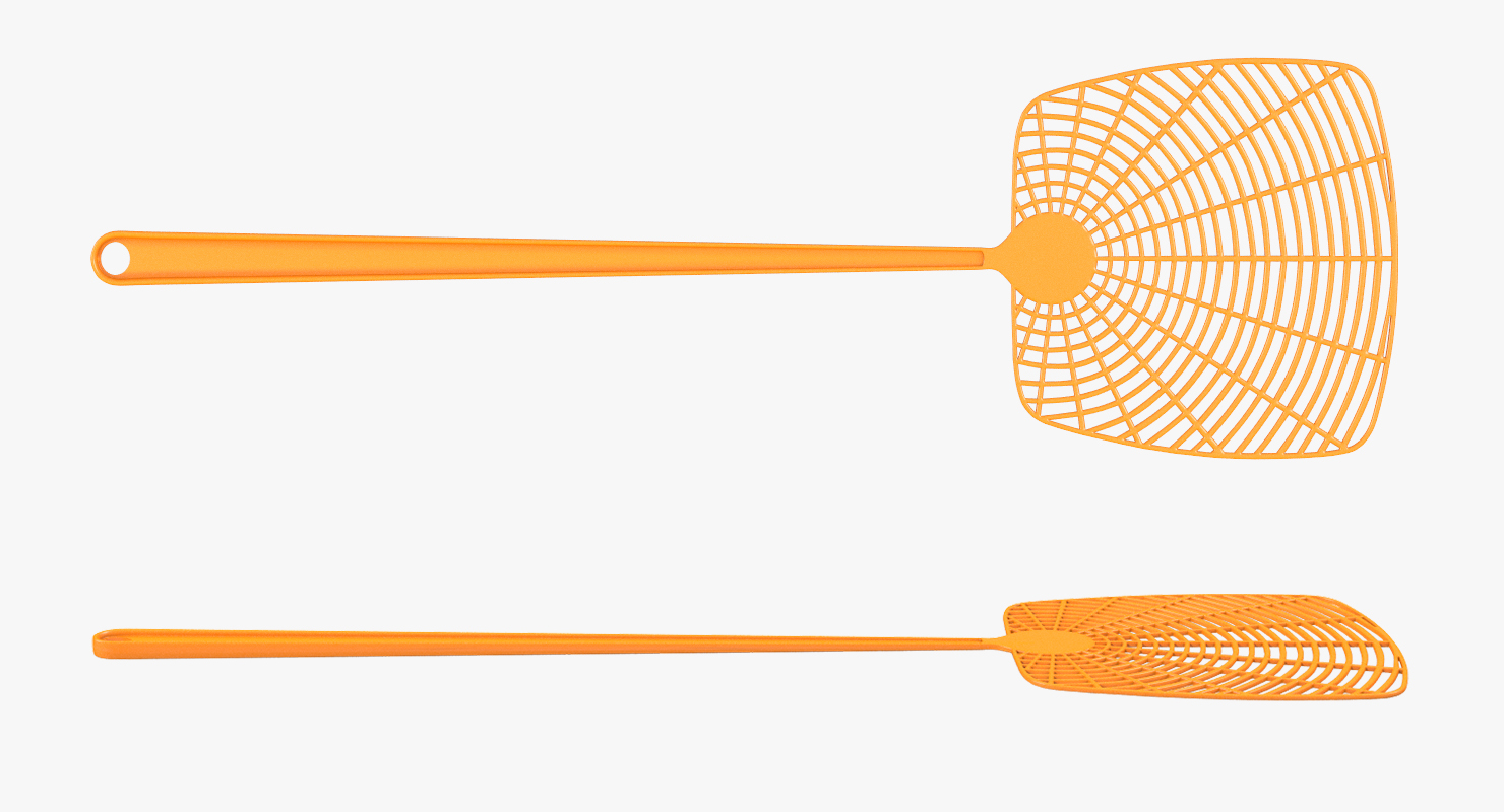 Plastic Fly Swatter 3D model