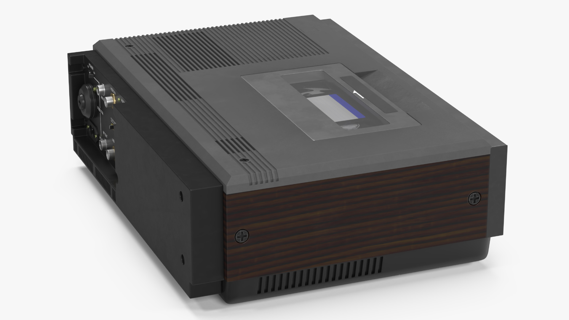 3D Retro VHS Player Lights On