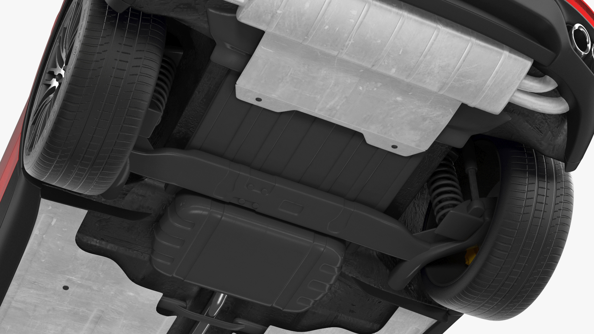 3D model Porsche Cayenne Turbo GT Simple Interior